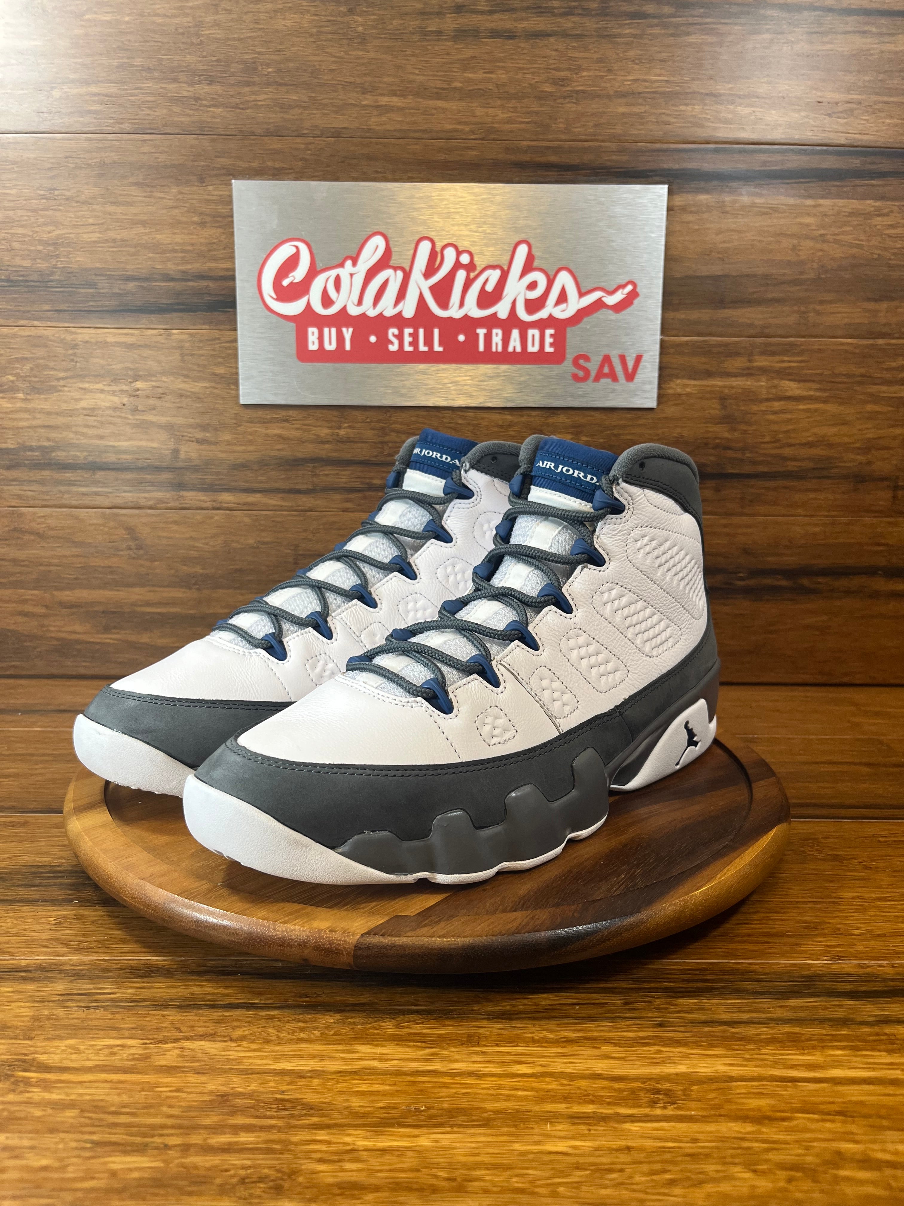 Jordan 9 Retro Flint Grey French Blue (2026)