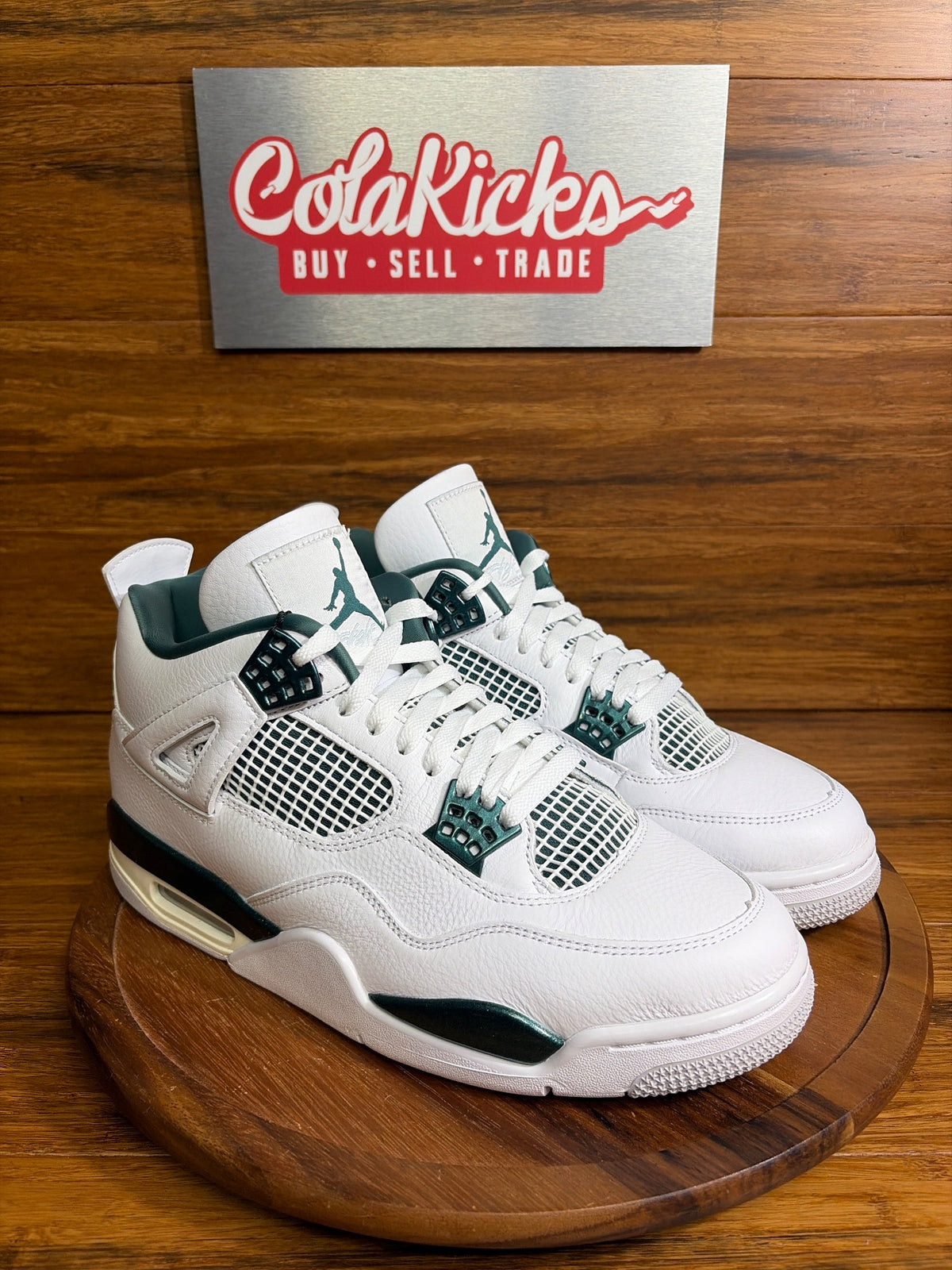 Jordan 4 Retro Oxidized Green