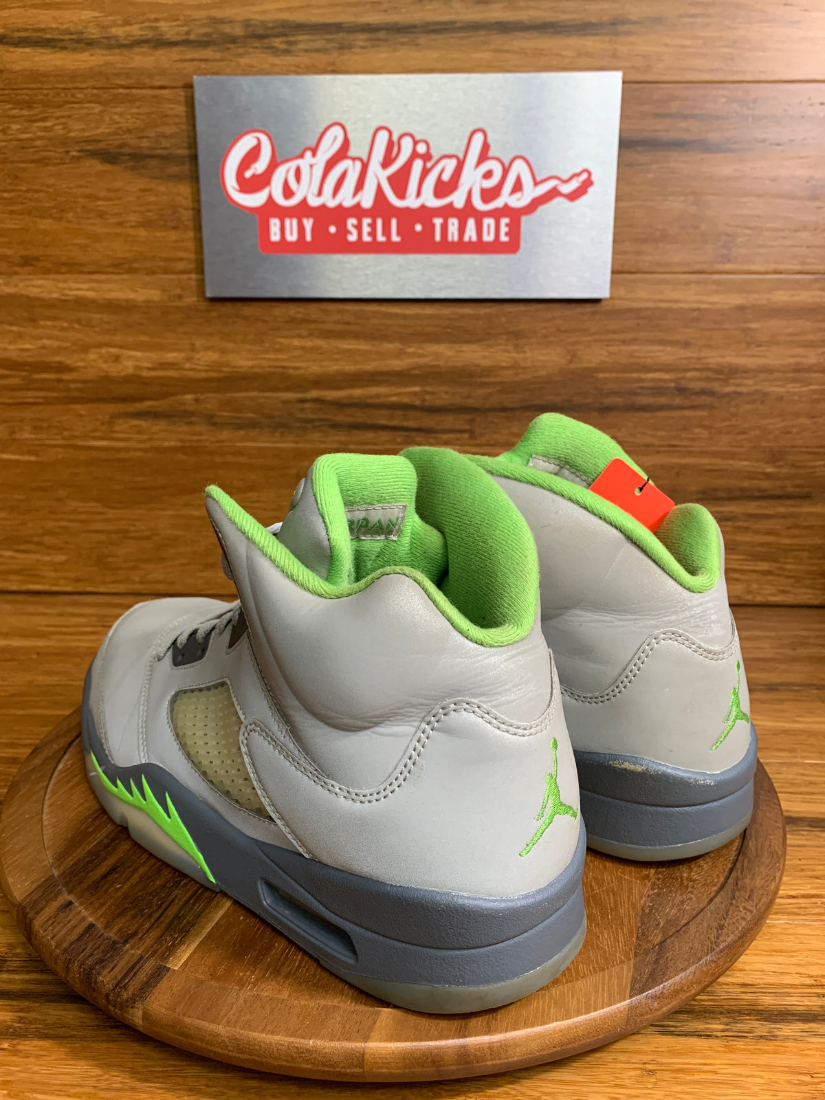 Jordan 5 Retro Green Bean