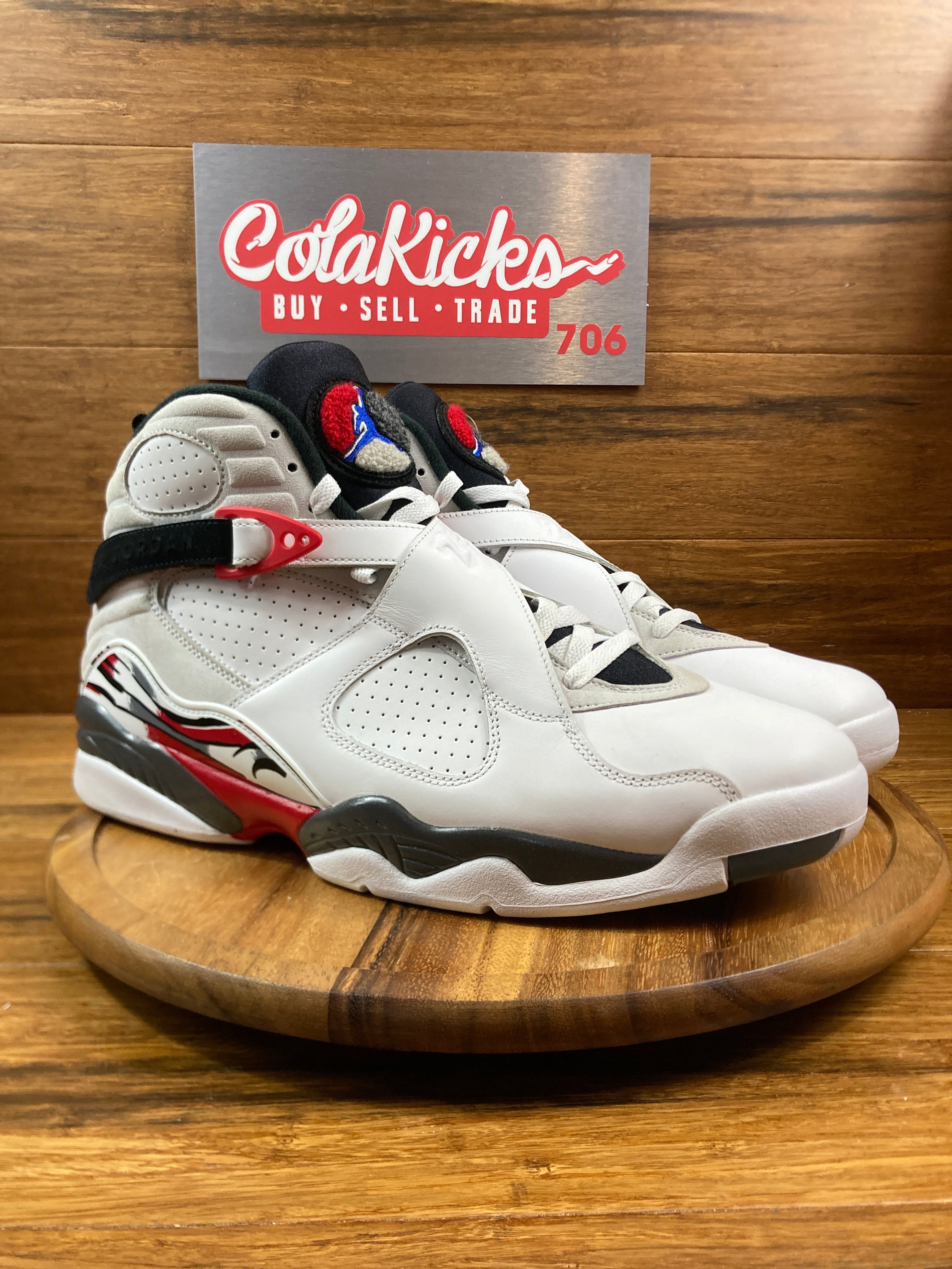 Jordan 8 Retro White True Red (2025)