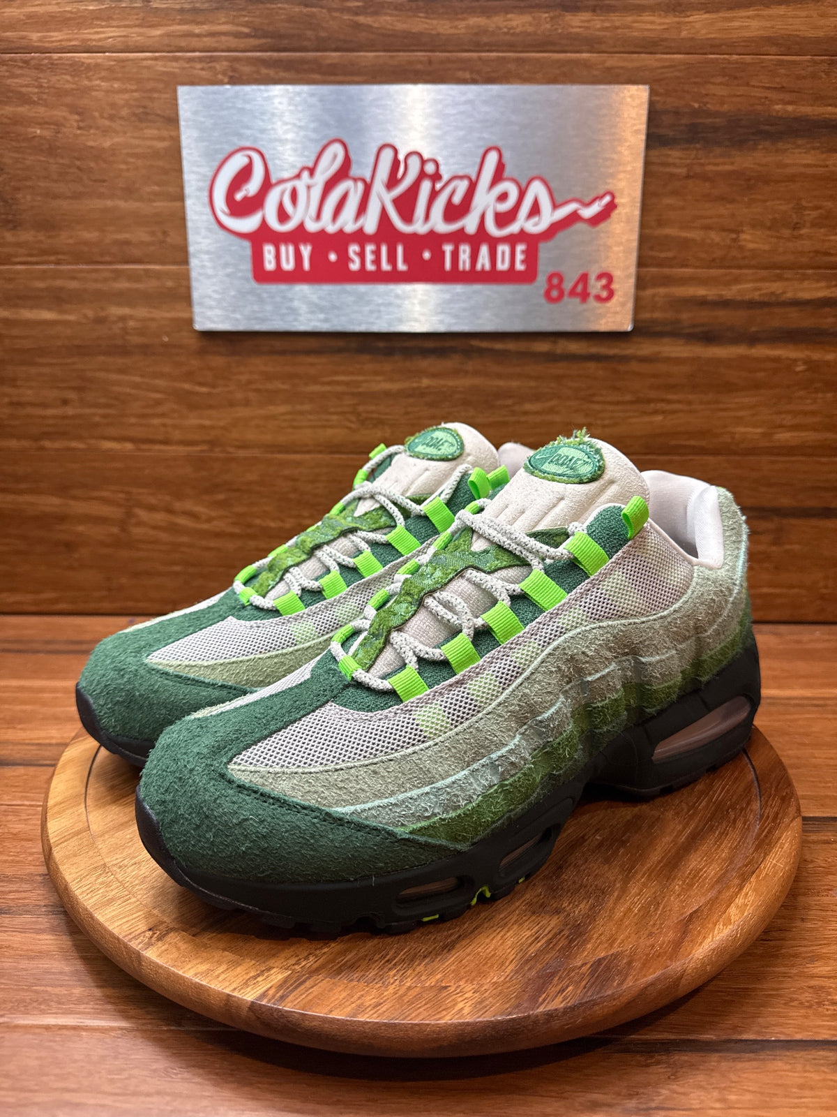 Nike Air Max 95 Big Bubble Ducks of a Feather Oregon Ducks The Woods