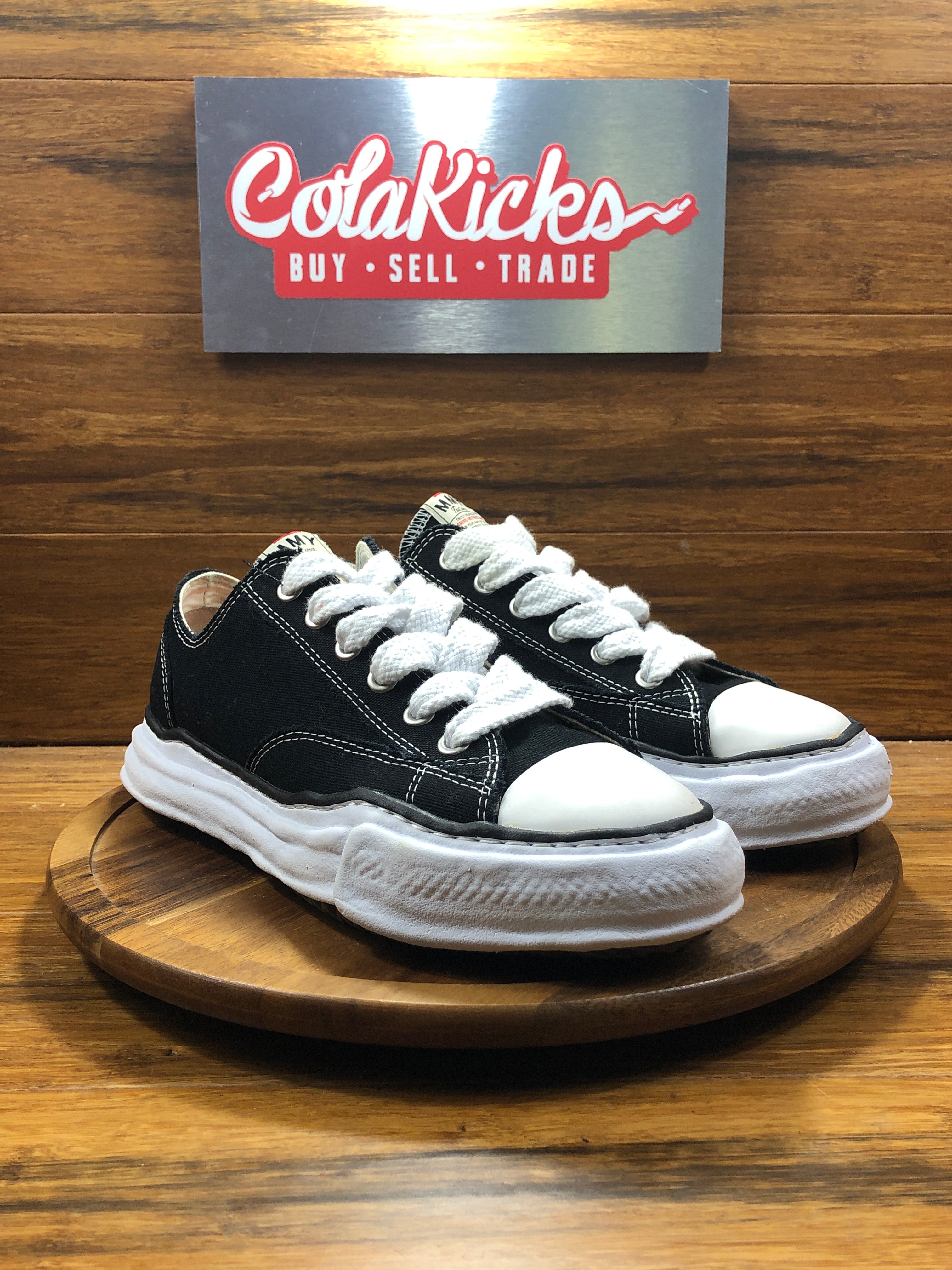 Maison Mihara Yasuhiro Peterson OG Sole Canvas Low Black