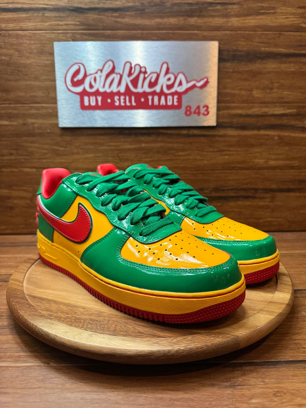 Nike Air Force 1 Low Lil Yachty Concrete Boys Lucky Green