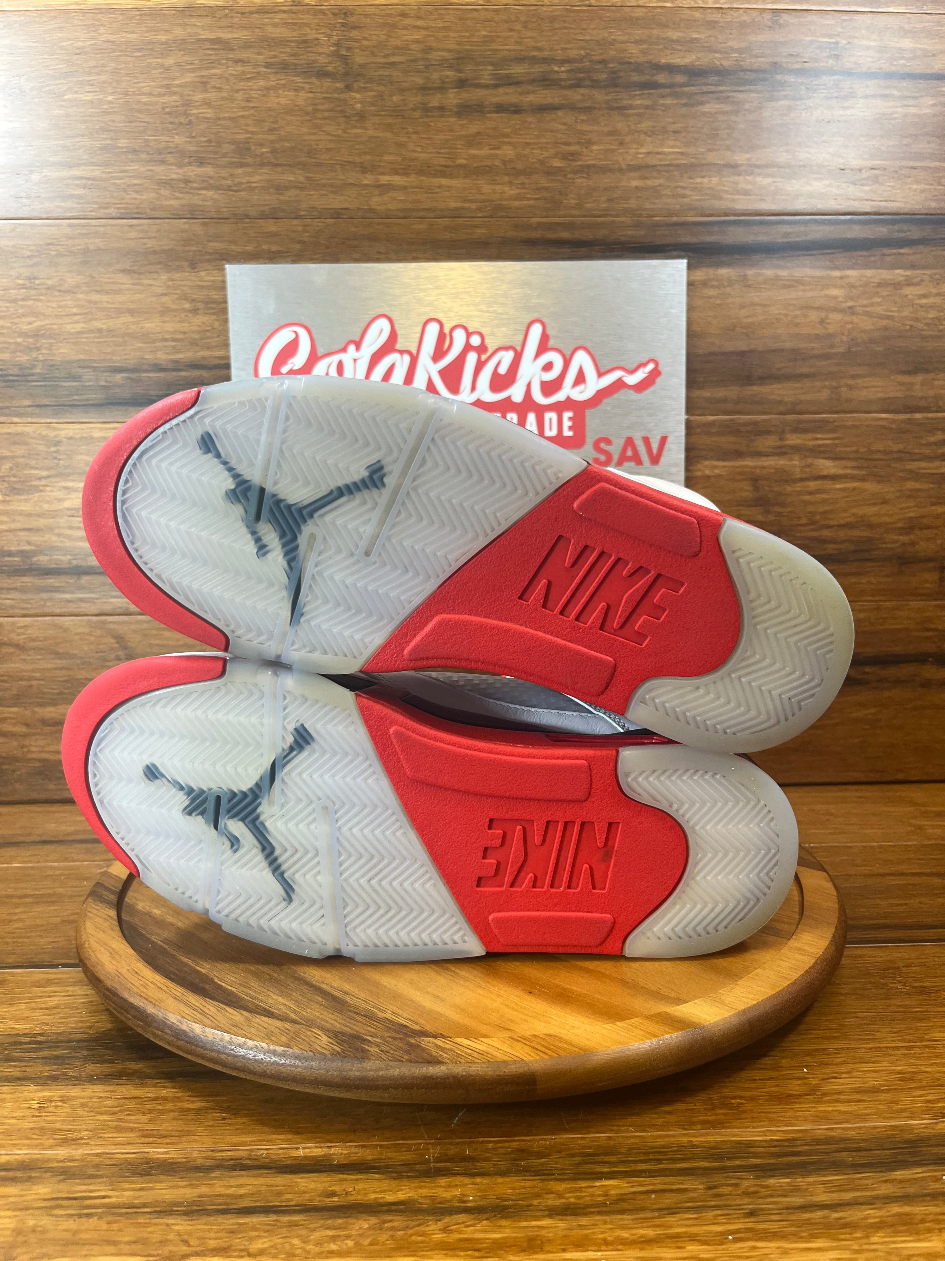 Jordan 5 Retro Fire Red Black Tongue (2025)