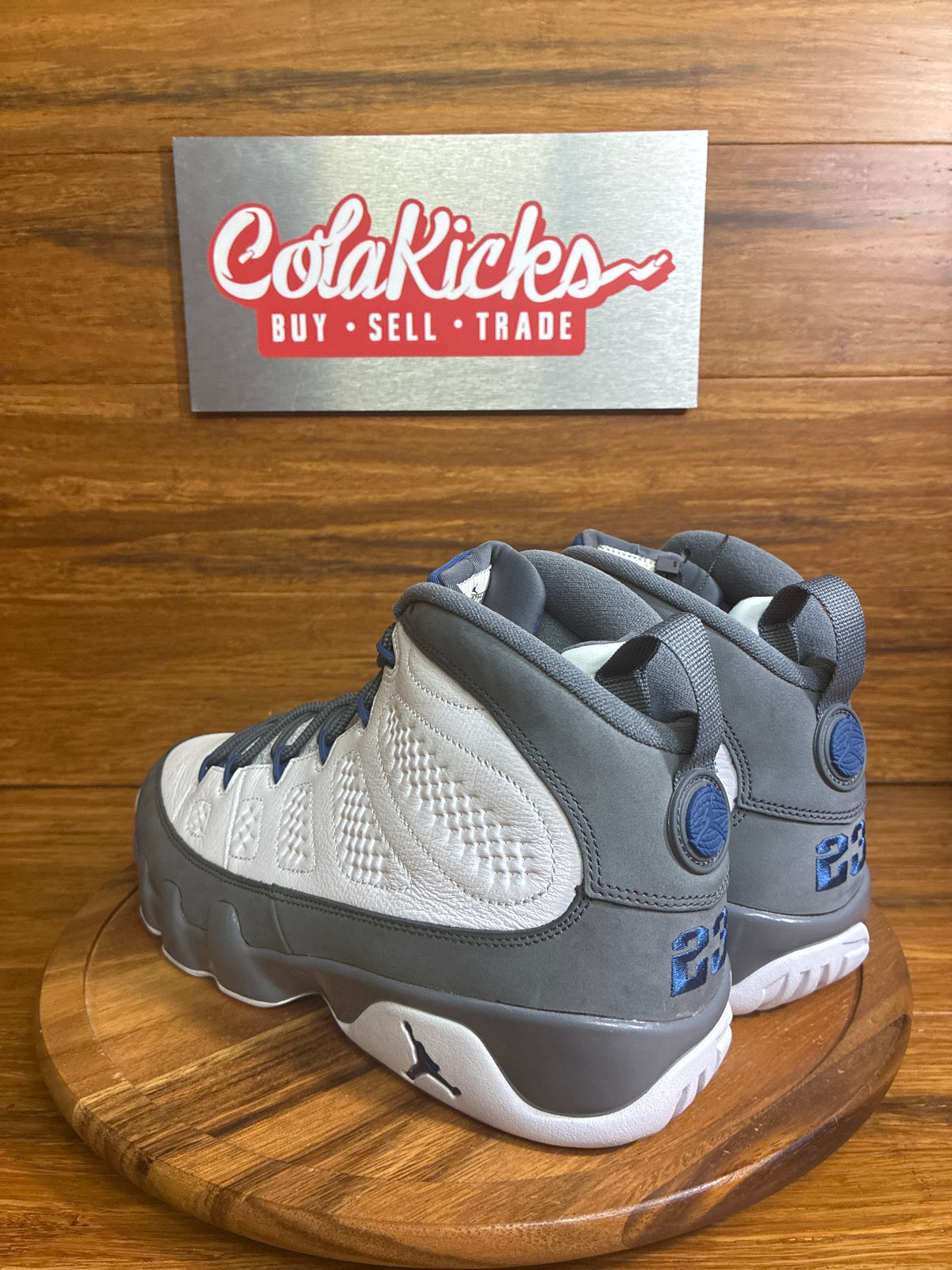 Jordan 9 Retro Flint Grey French Blue (2026)