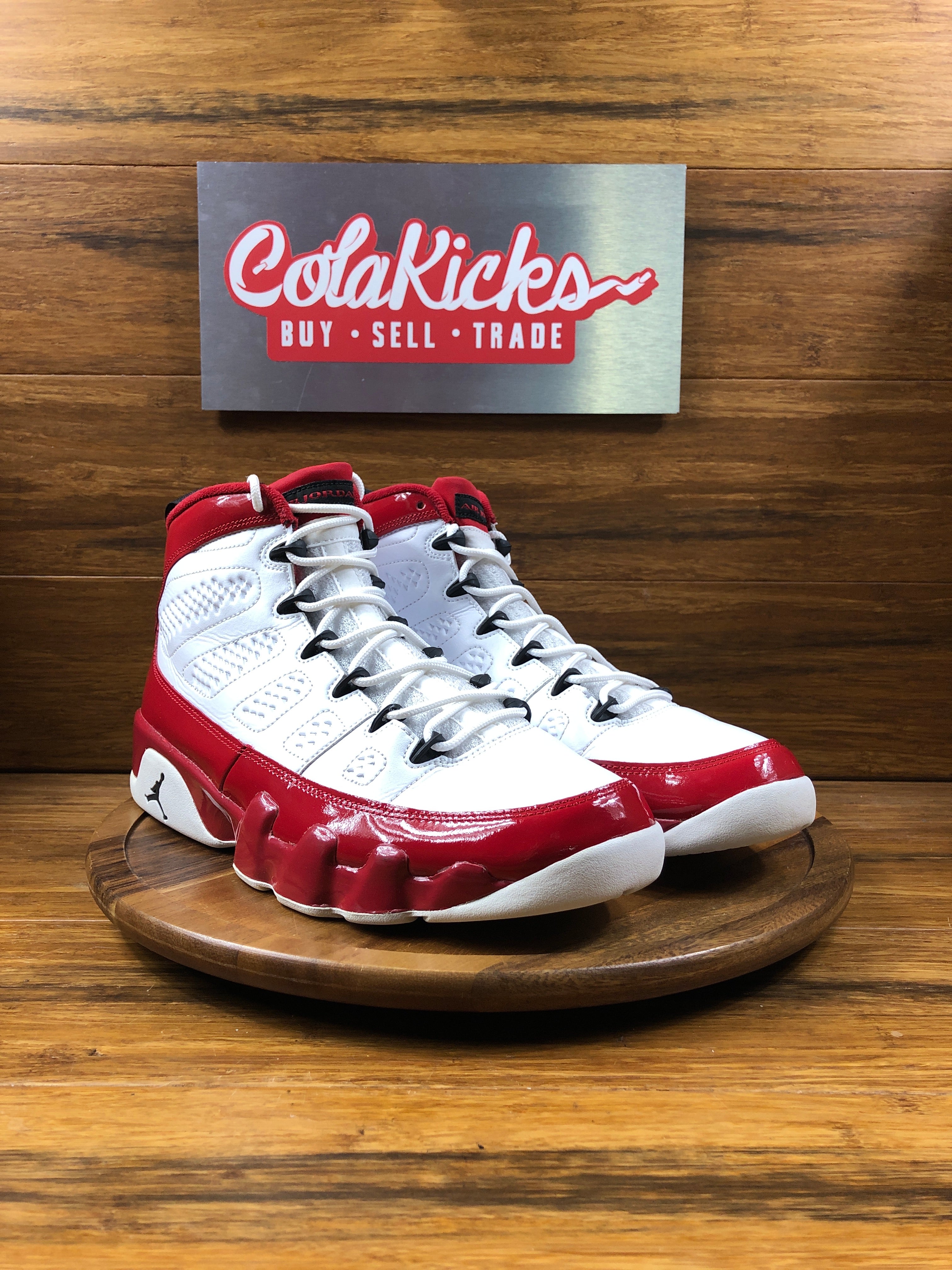 Jordan 9 Retro White Gym Red