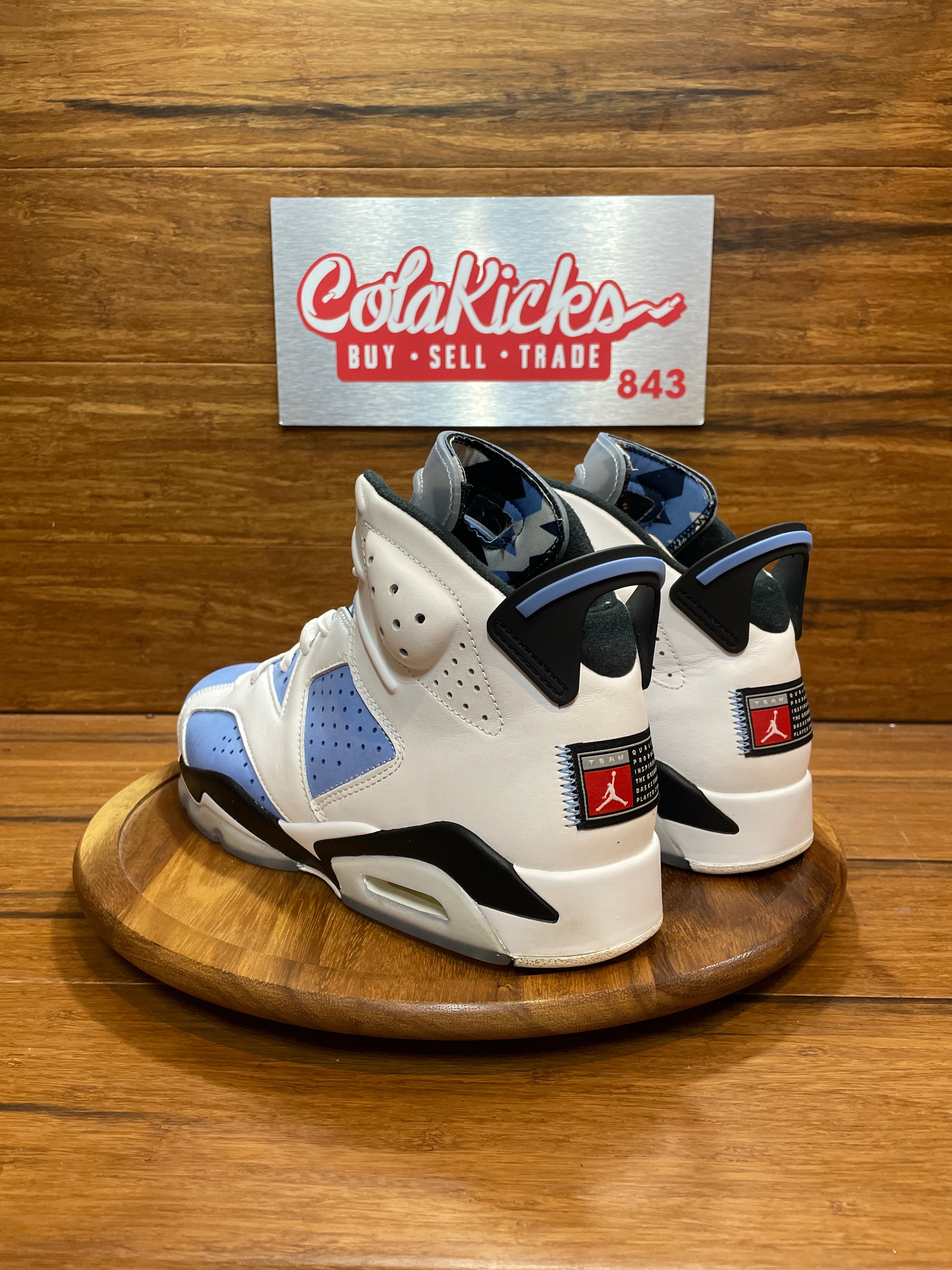 Jordan 6 Retro UNC White