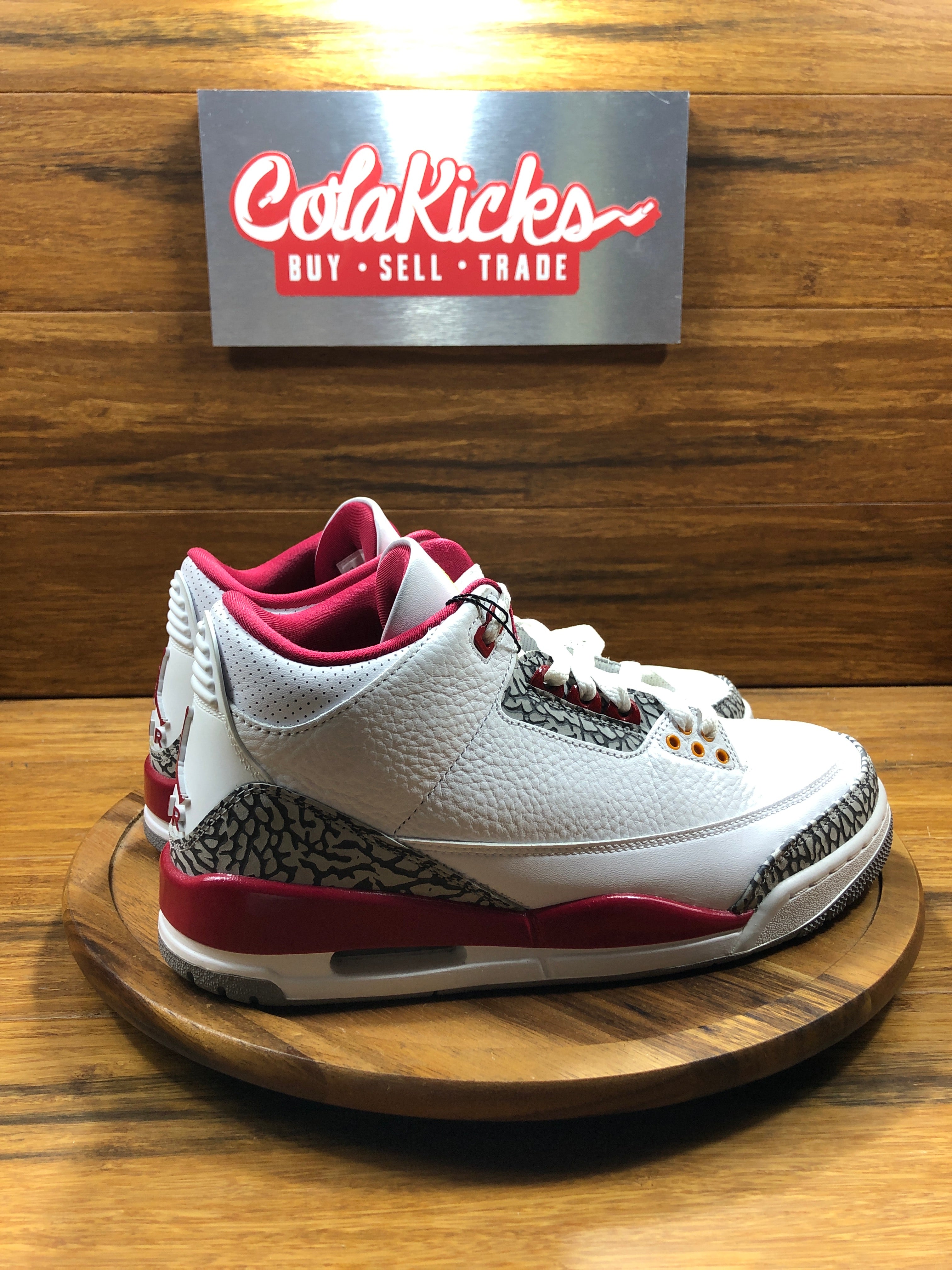 Jordan 3 Retro Cardinal Red