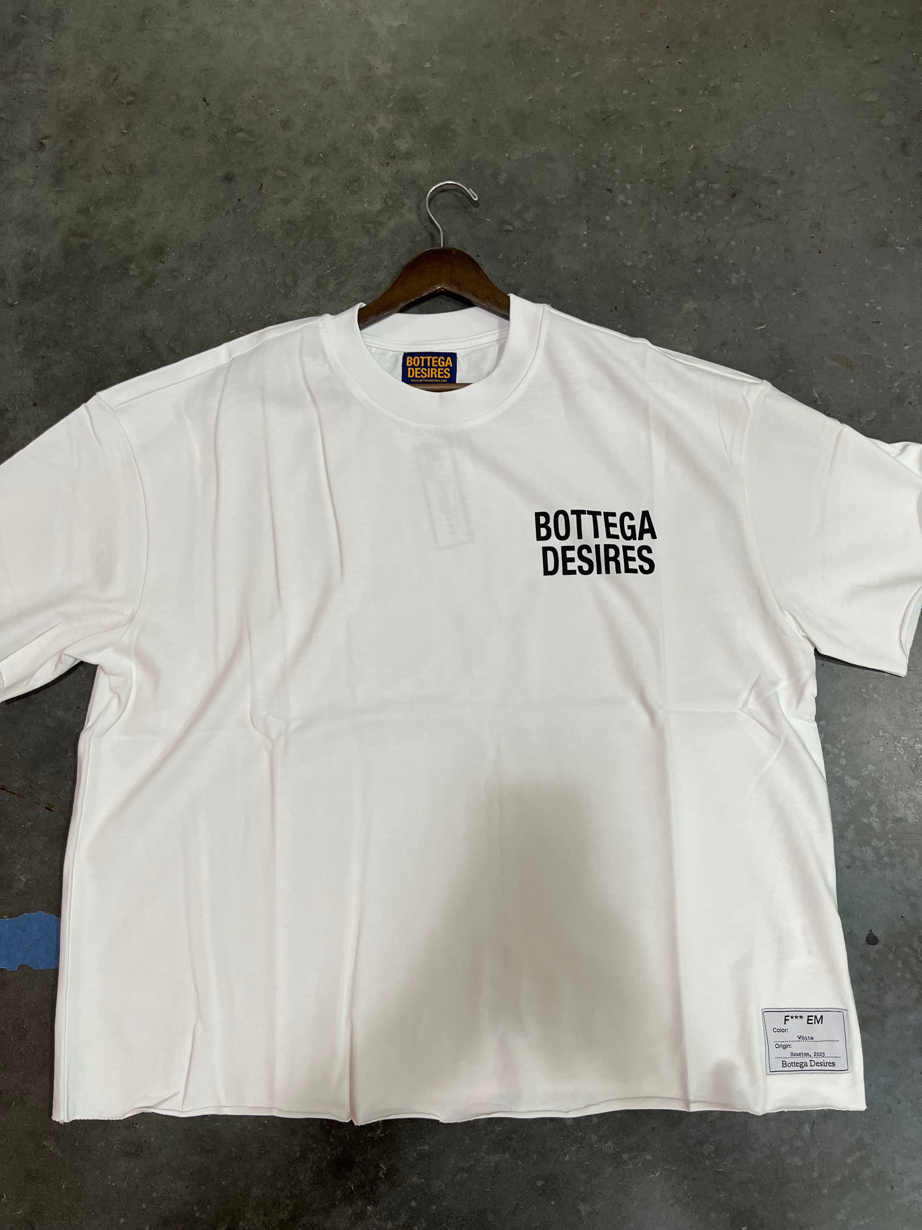 Bottega Fuck Em Tee (white)