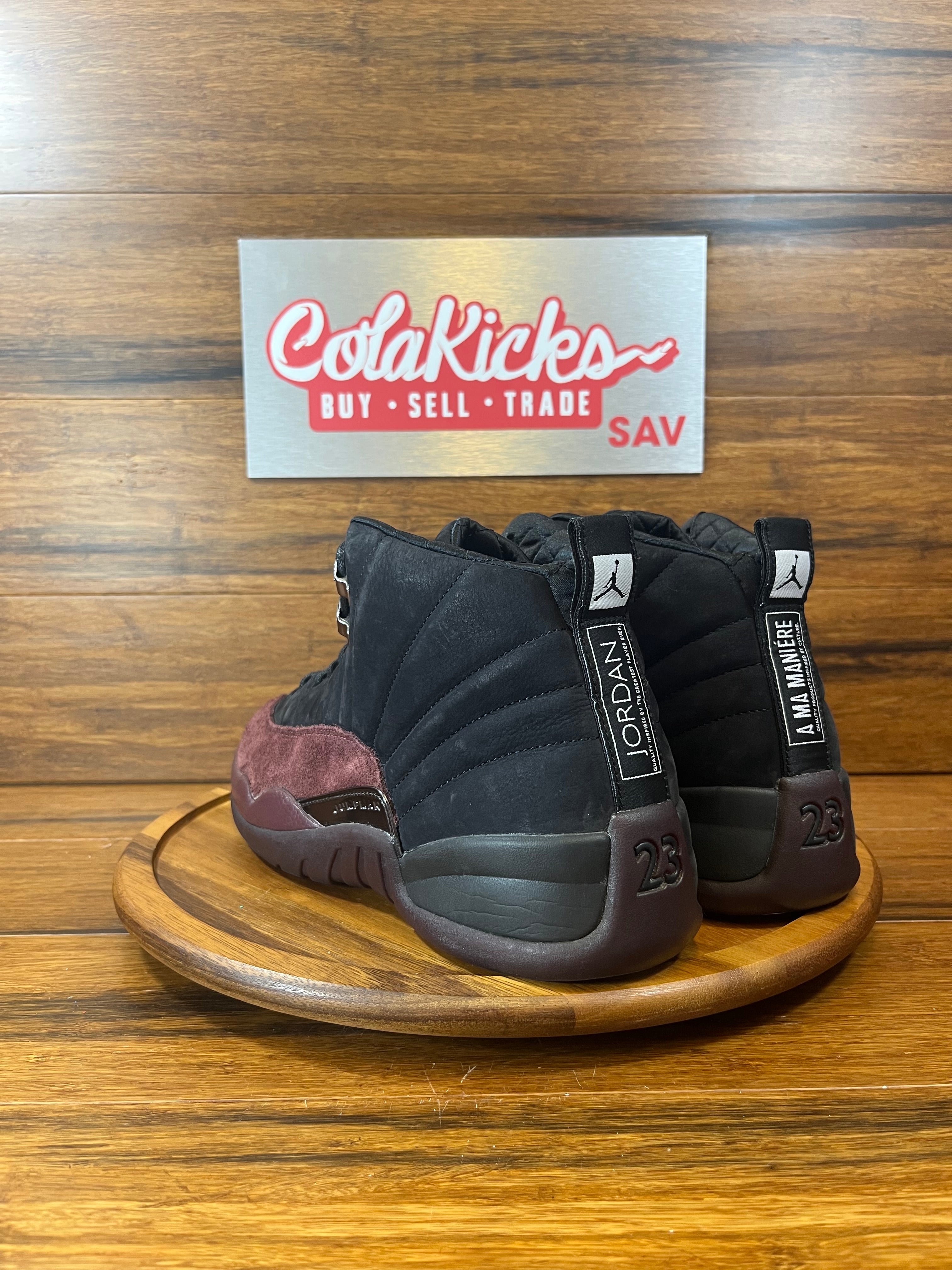 Jordan 12 Retro SP A Ma Maniére Black (Women's)