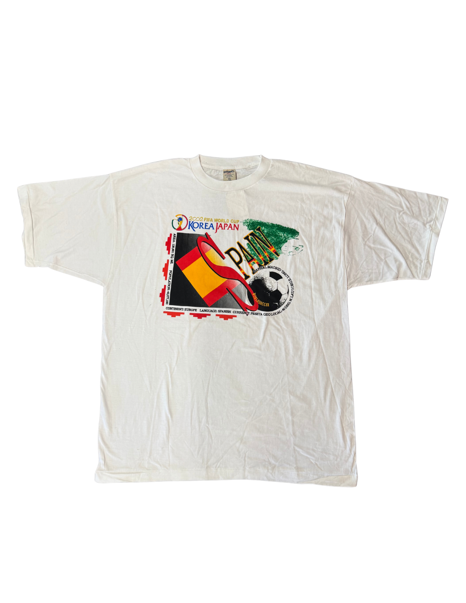 Spain 2002 World Cup Tee