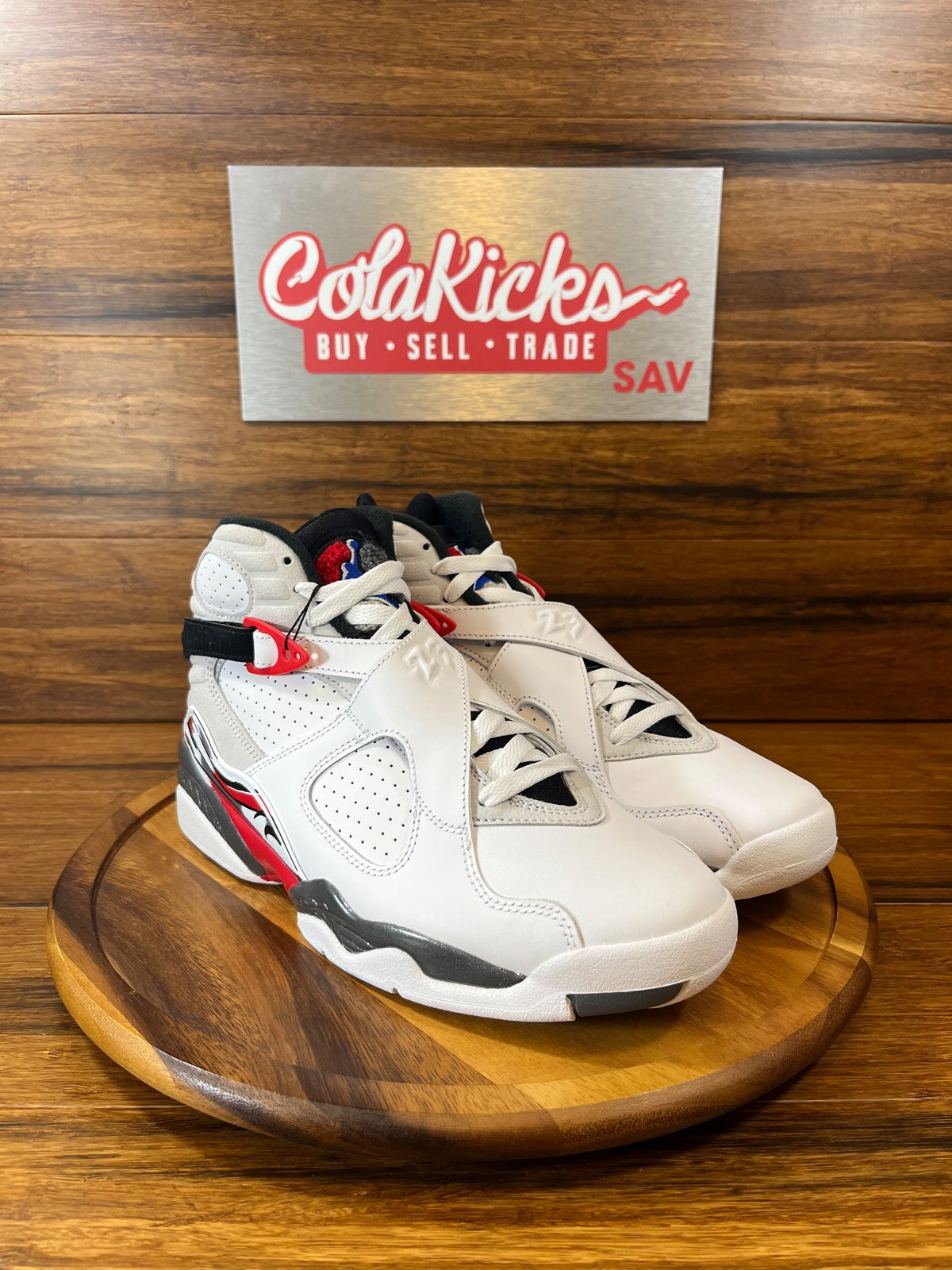 Jordan 8 Retro White True Red (2025)