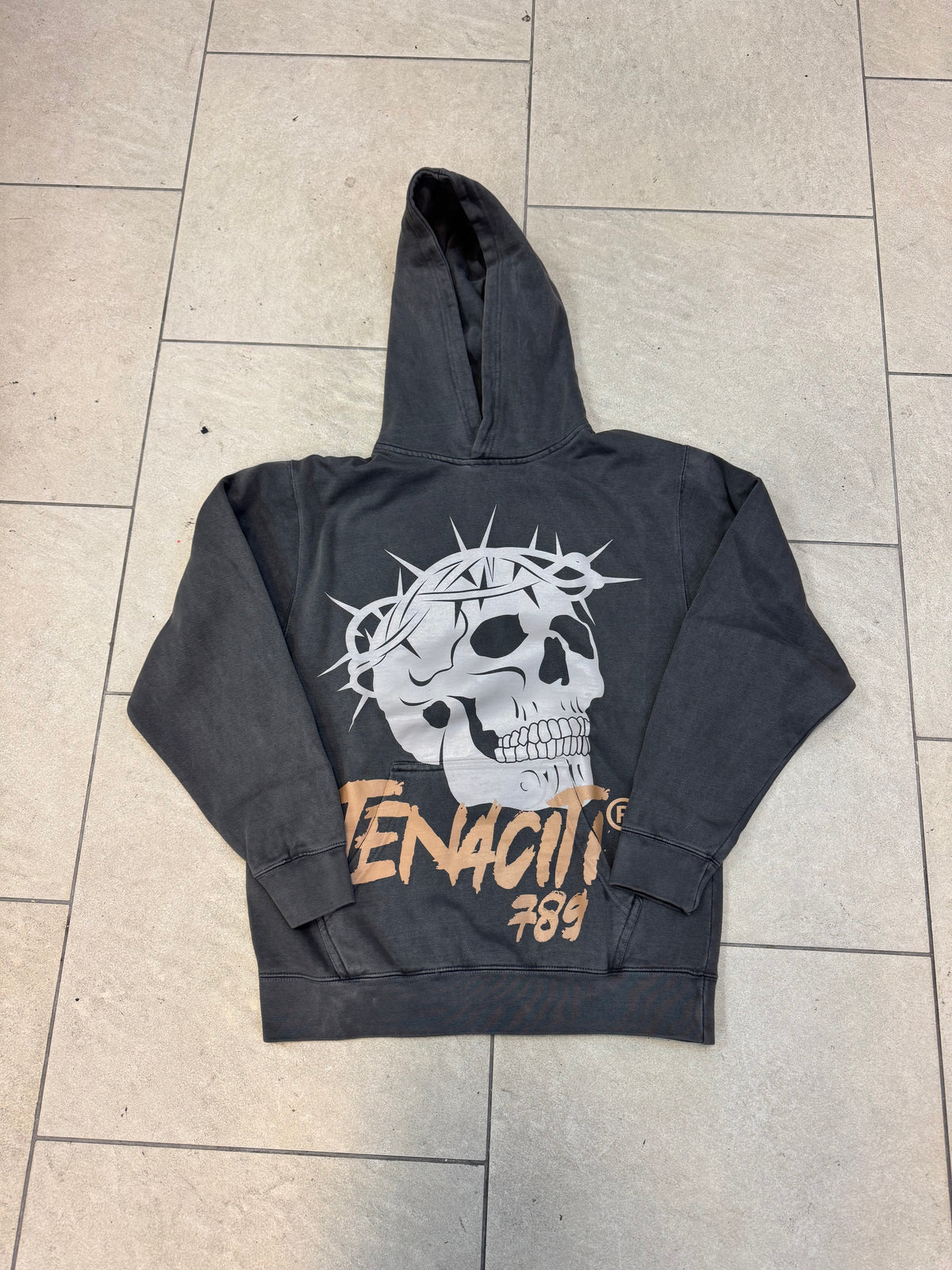 Tenaciti King Hoodie Vintage Black