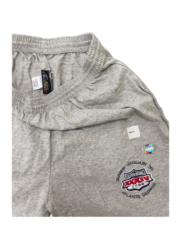 Rams Super Bowl XXXIV Drawstring Shorts Grey