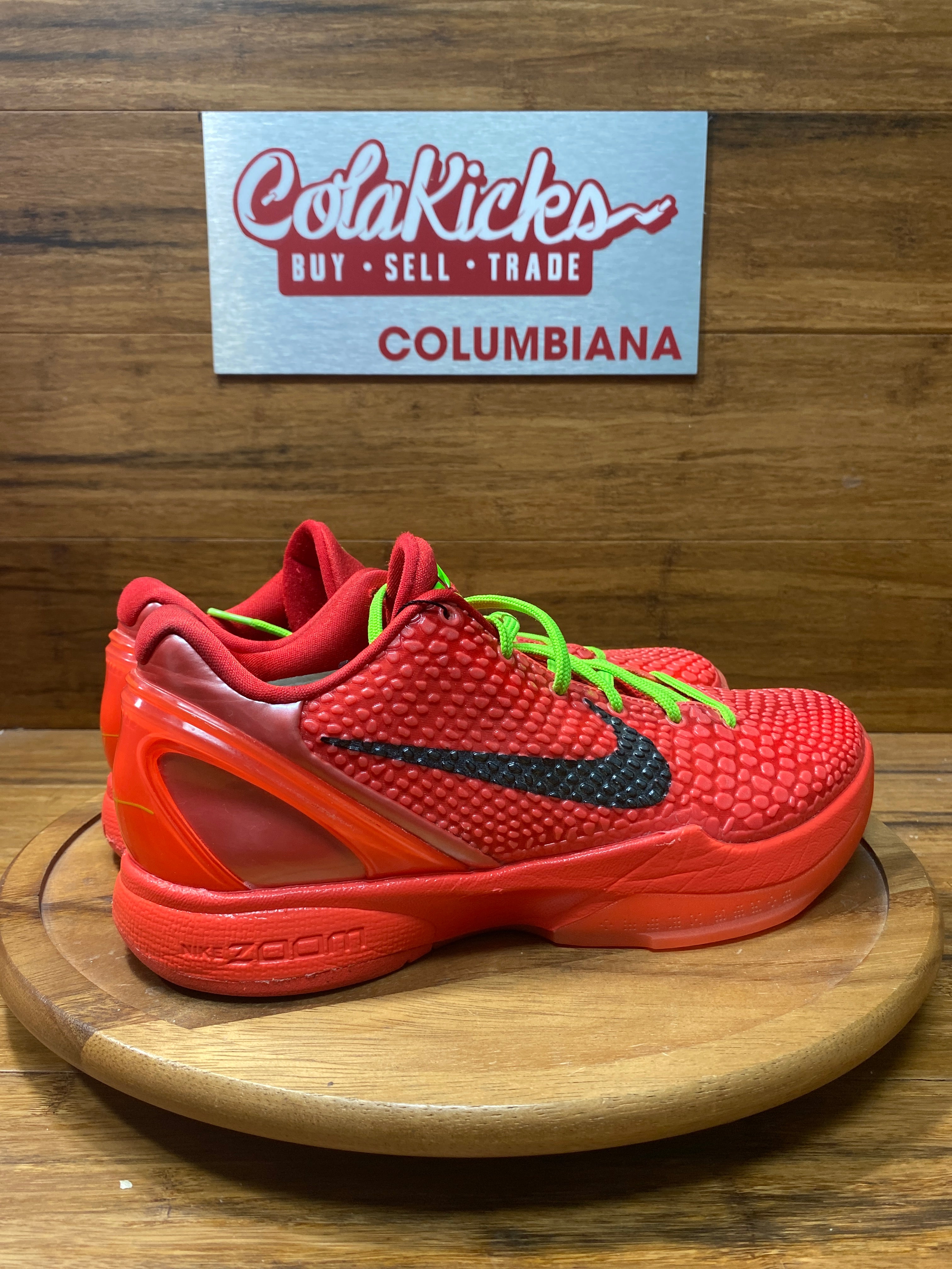 Nike Kobe 6 Protro Reverse Grinch