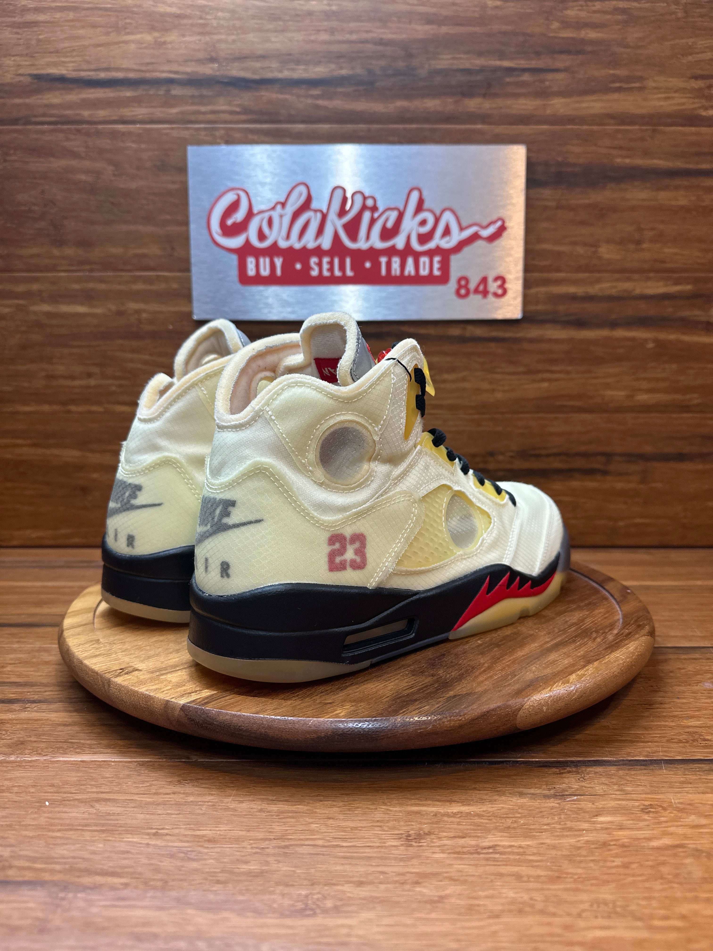 Jordan 5 Retro Off-White Sail