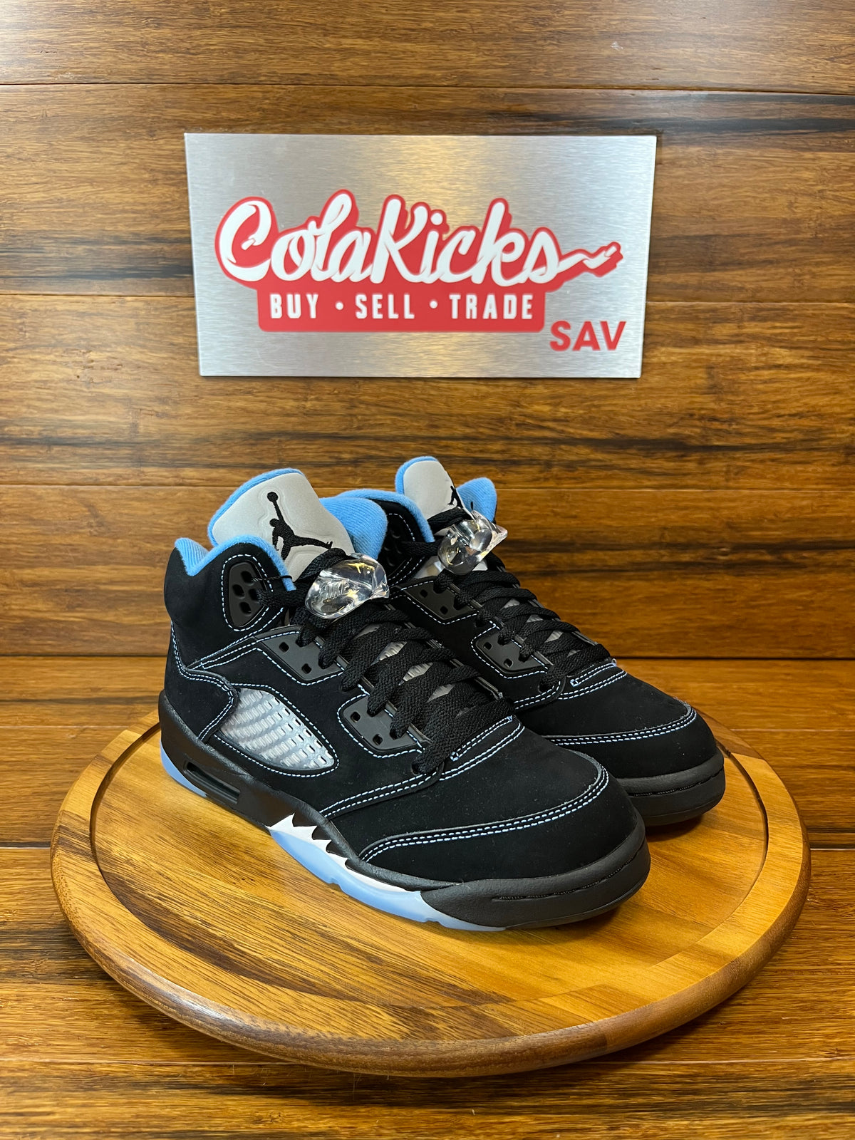 Jordan 5 Retro Black University Blue (2026) (GS)