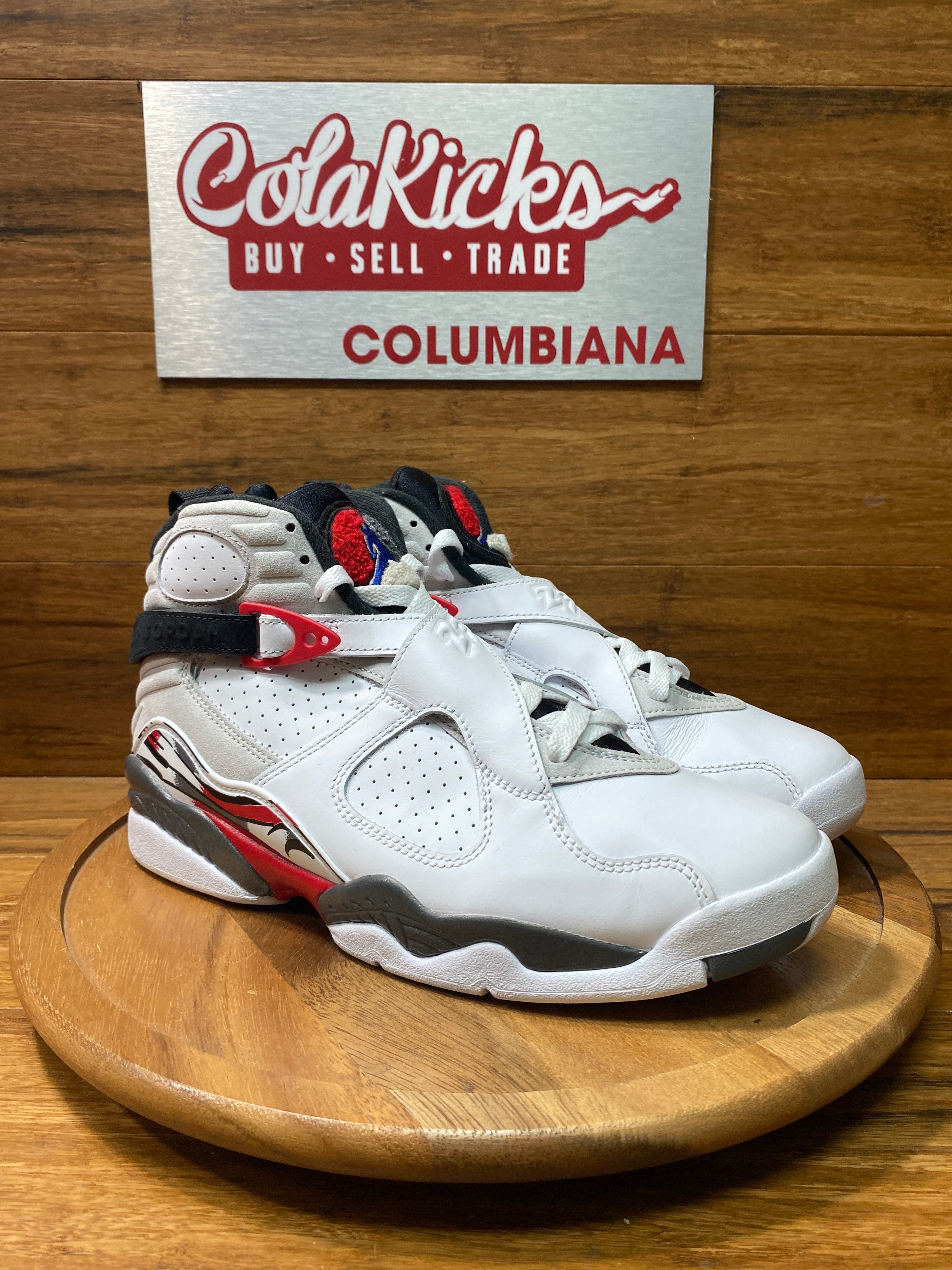 Jordan 8 Retro White True Red (2025)