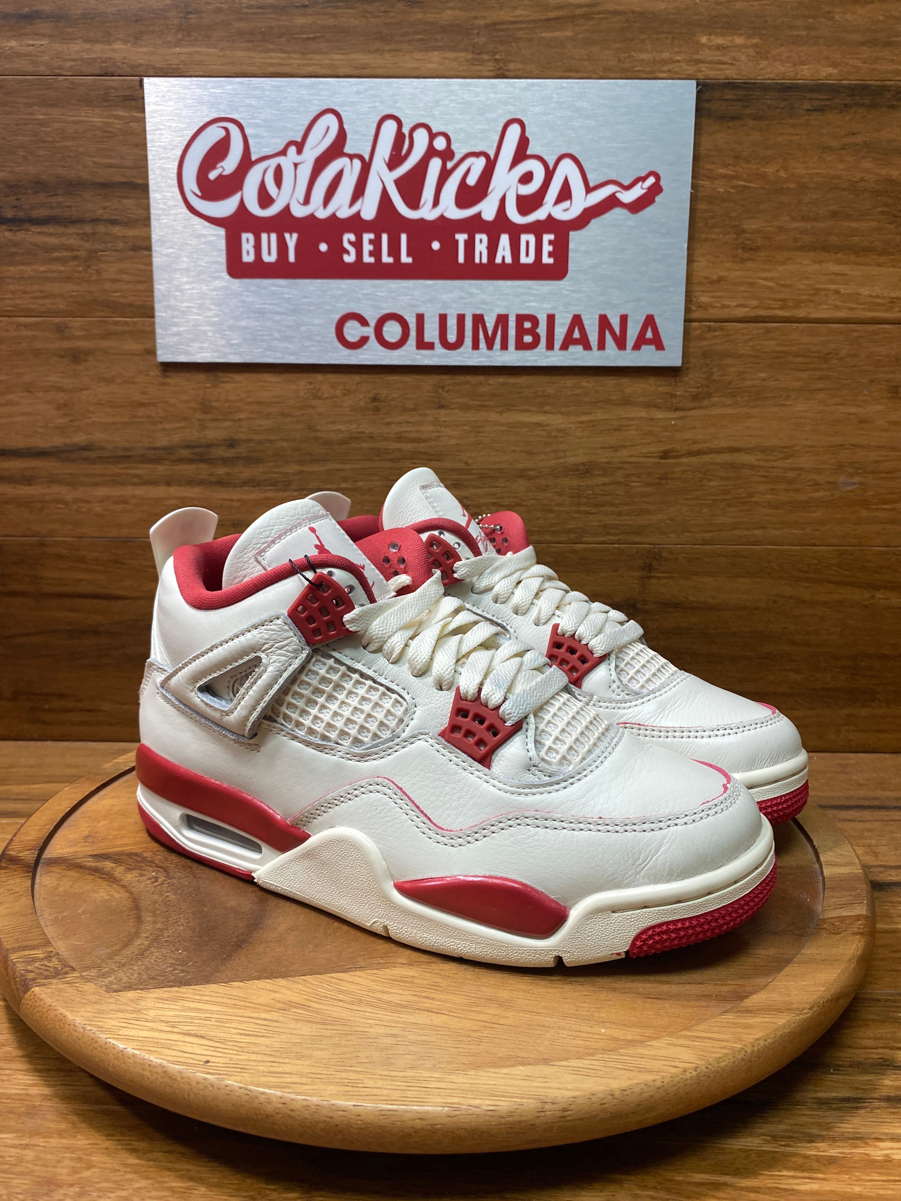 Jordan 4 Retro Valentine's Day Sierra Red (Women's)