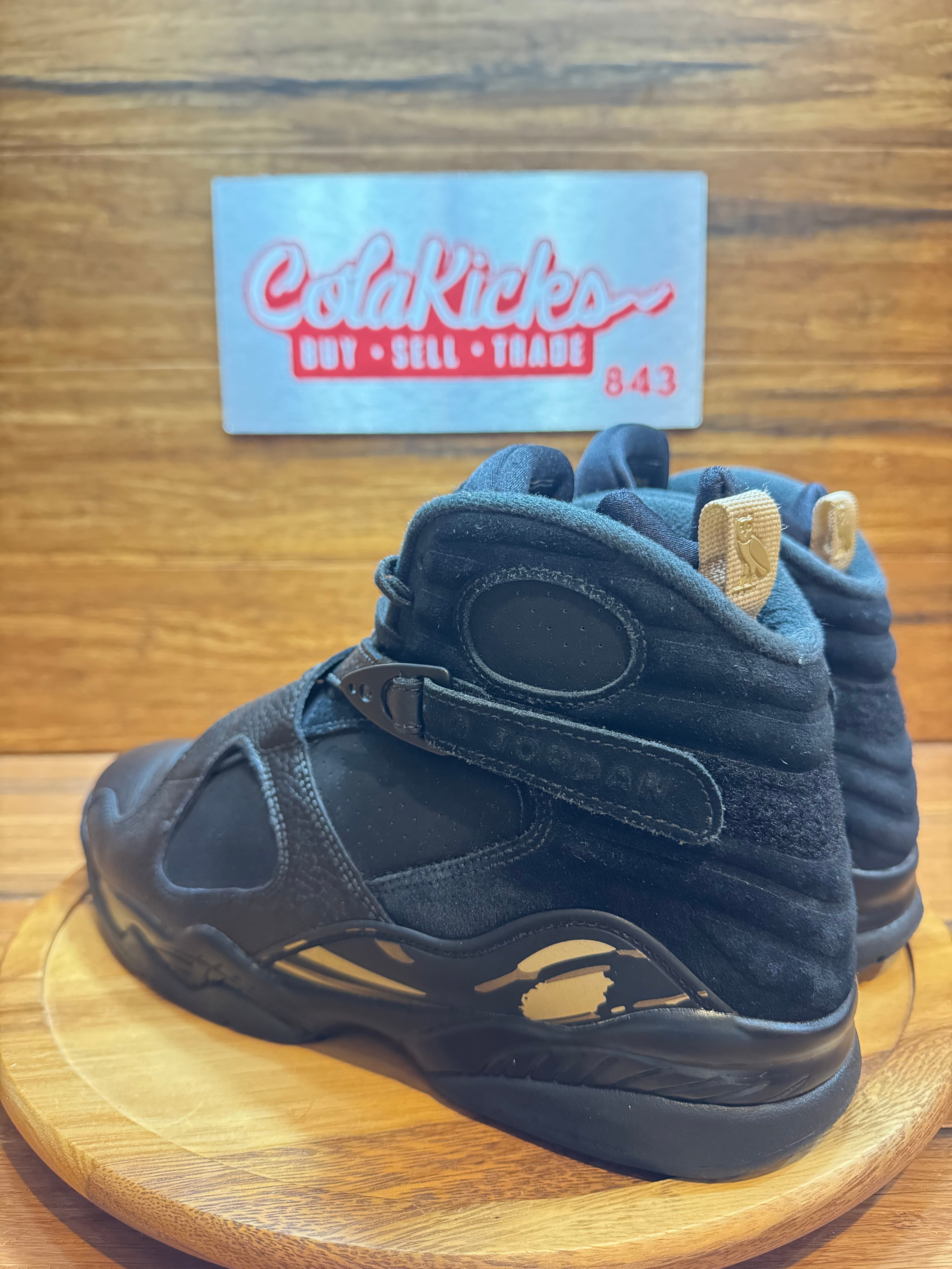 Jordan 8 Retro OVO Black