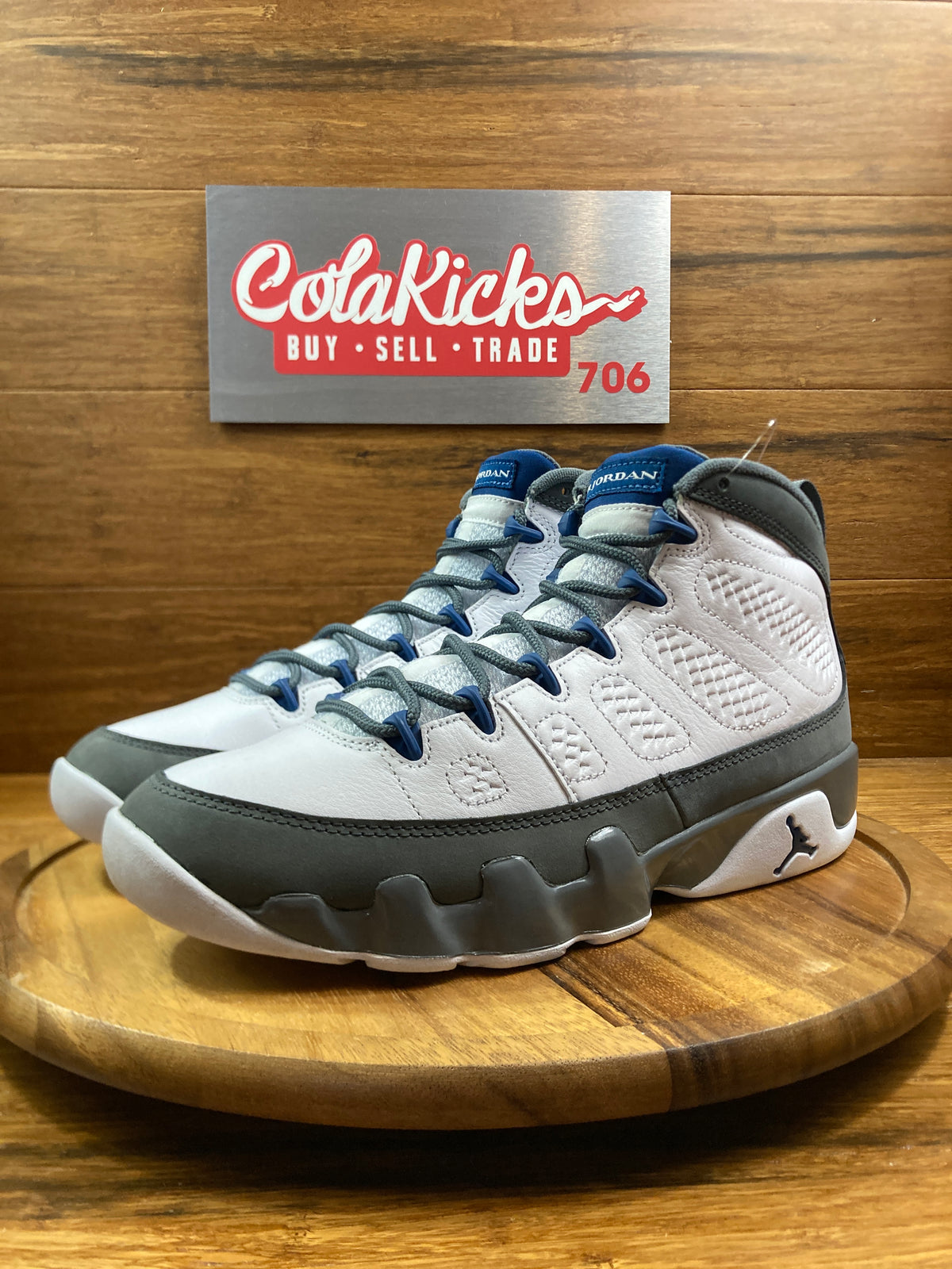 Jordan 9 Retro Flint Grey French Blue (2026)