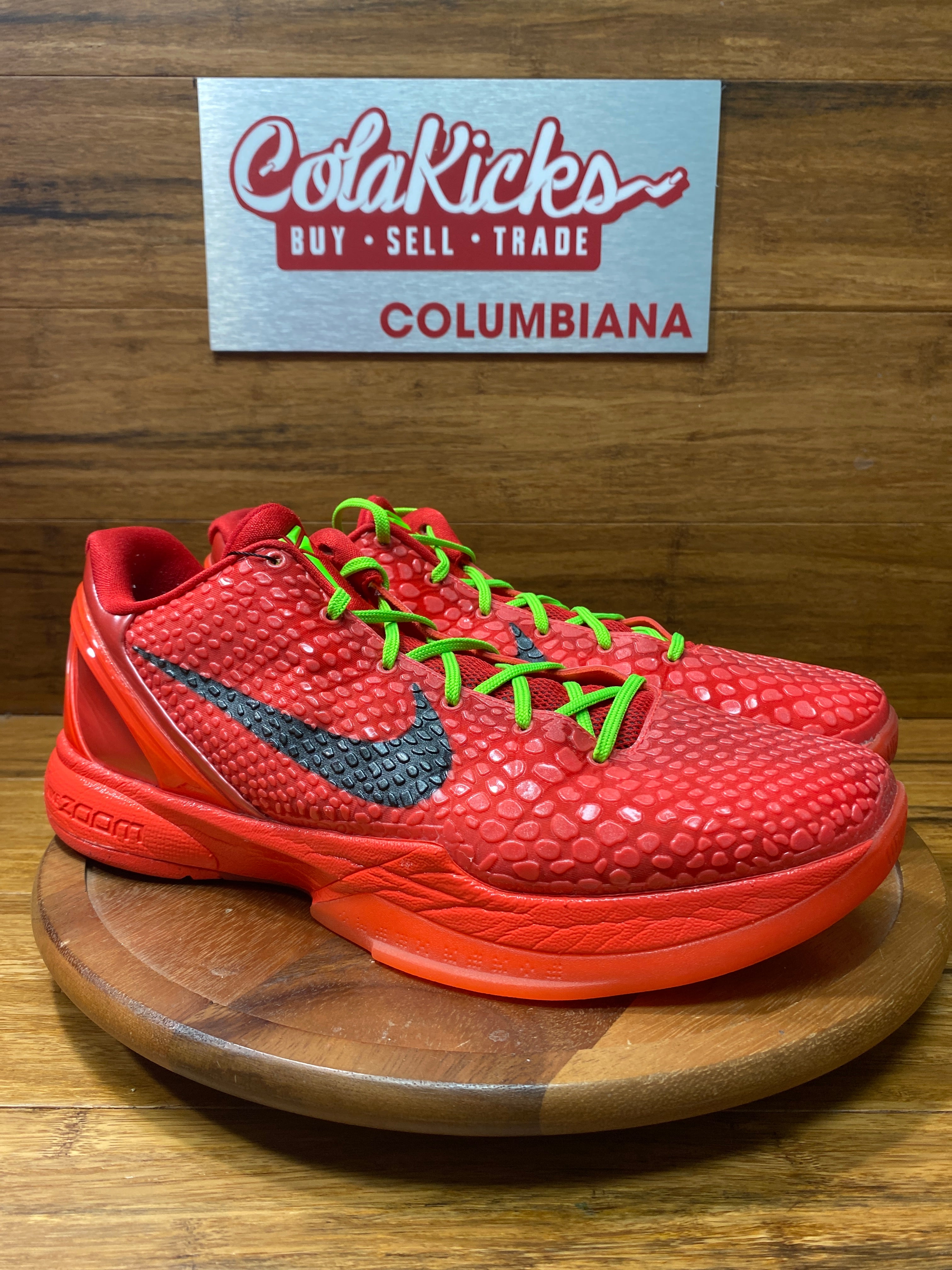 Nike Kobe 6 Protro Reverse Grinch