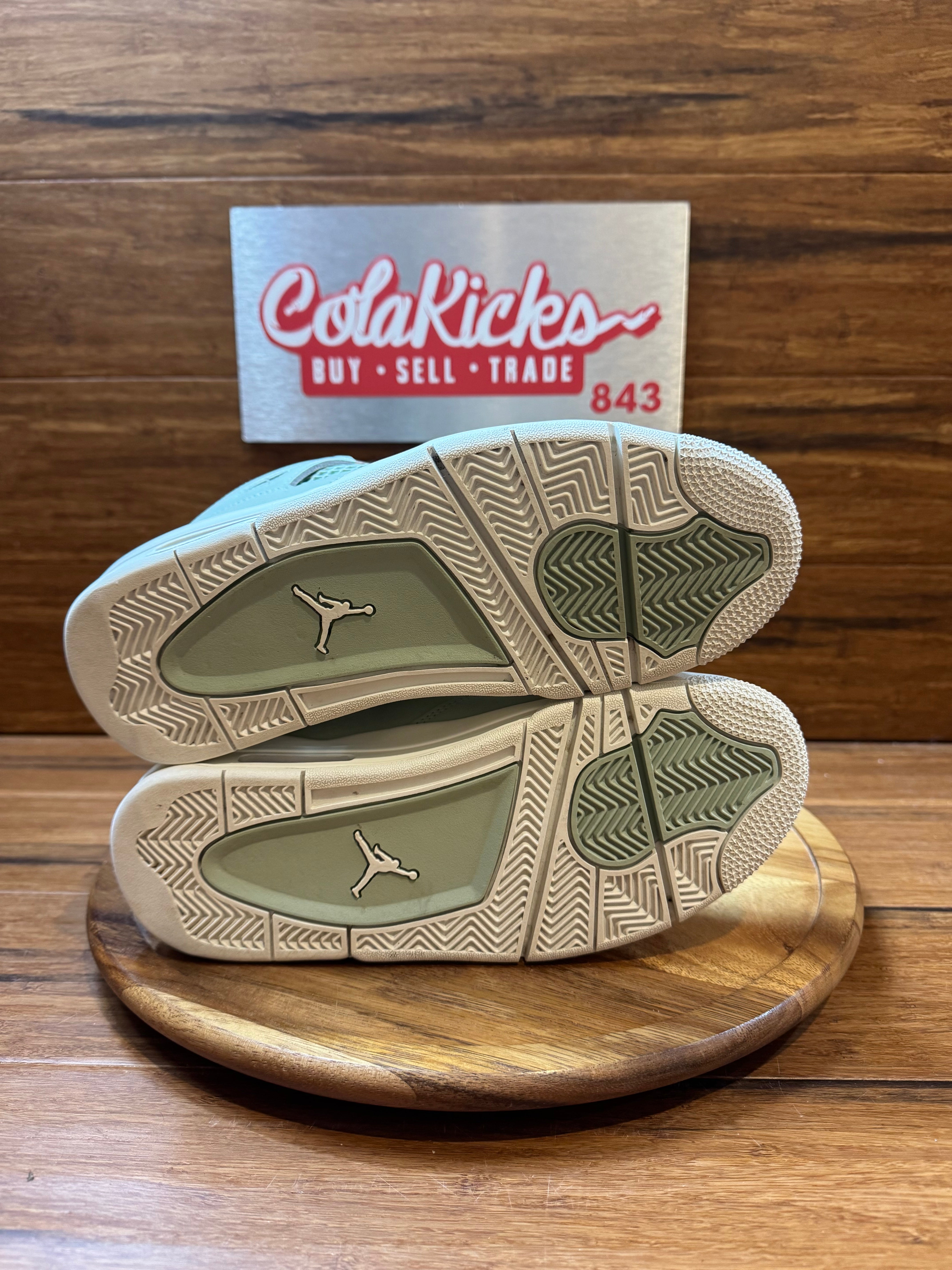 Jordan 4 Retro Seafoam Sail (Women's)