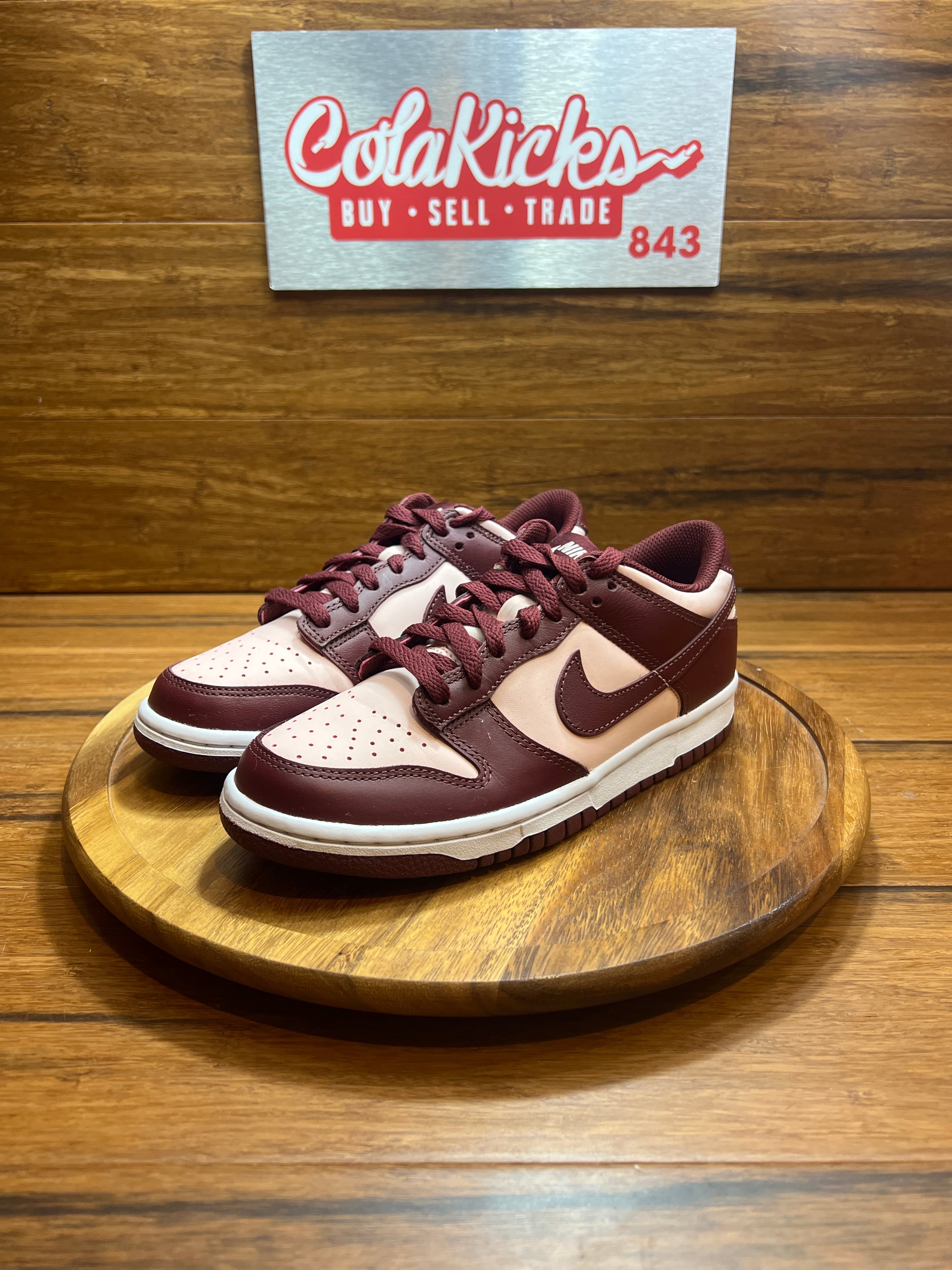 Nike Dunk Low Dark Team Red Echo Pink (GS)