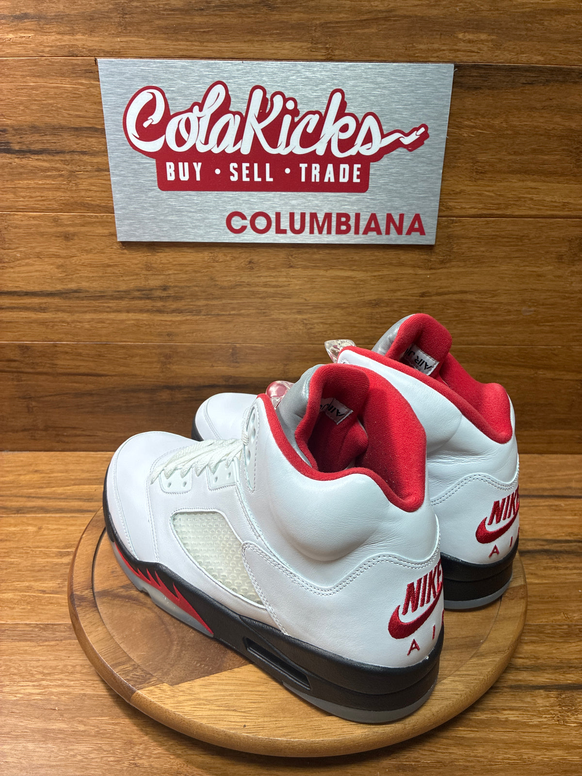 Jordan 5 Retro Fire Red Silver Tongue (2020)