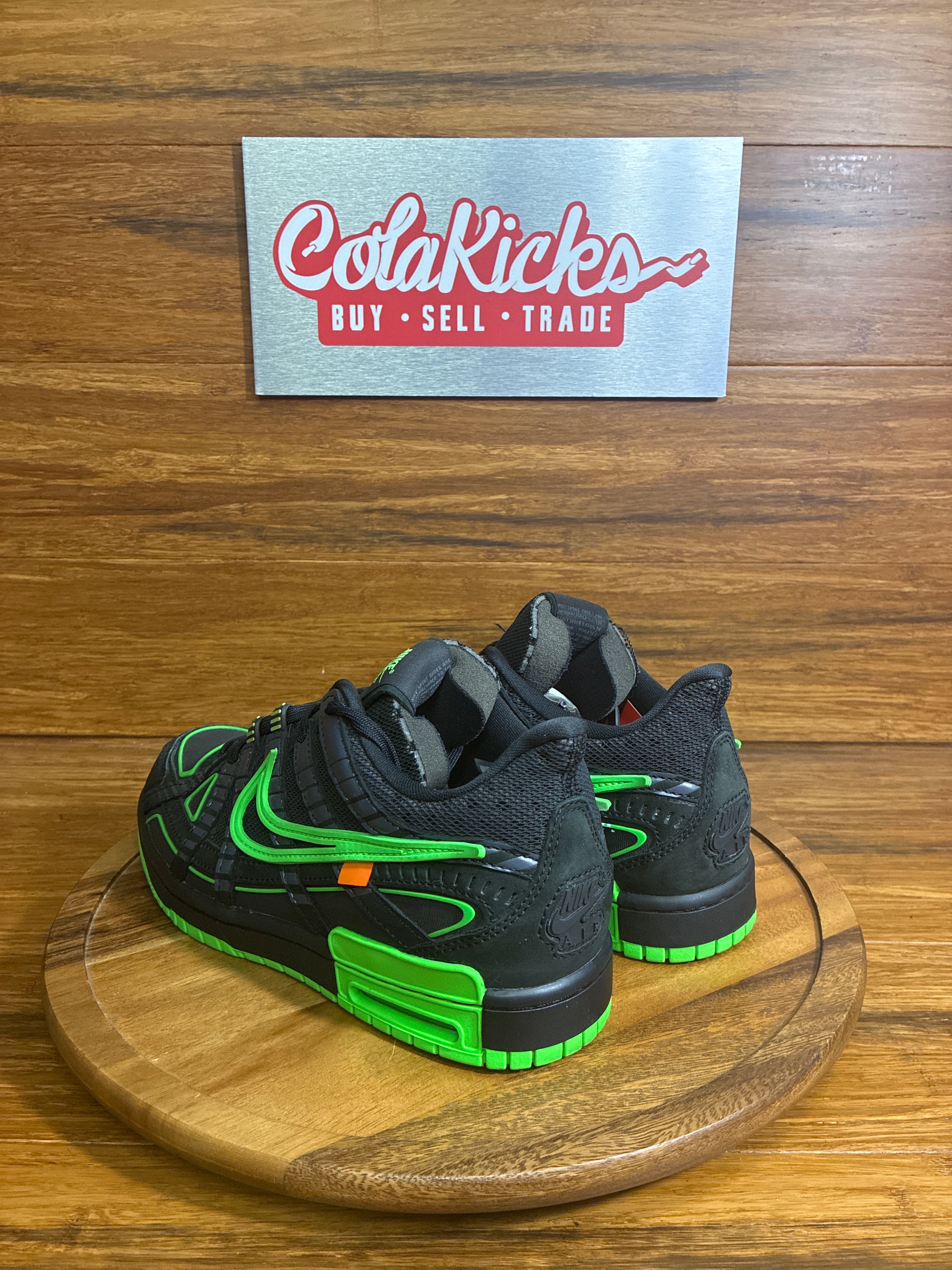 Nike Air Rubber Dunk Off-White Green Strike