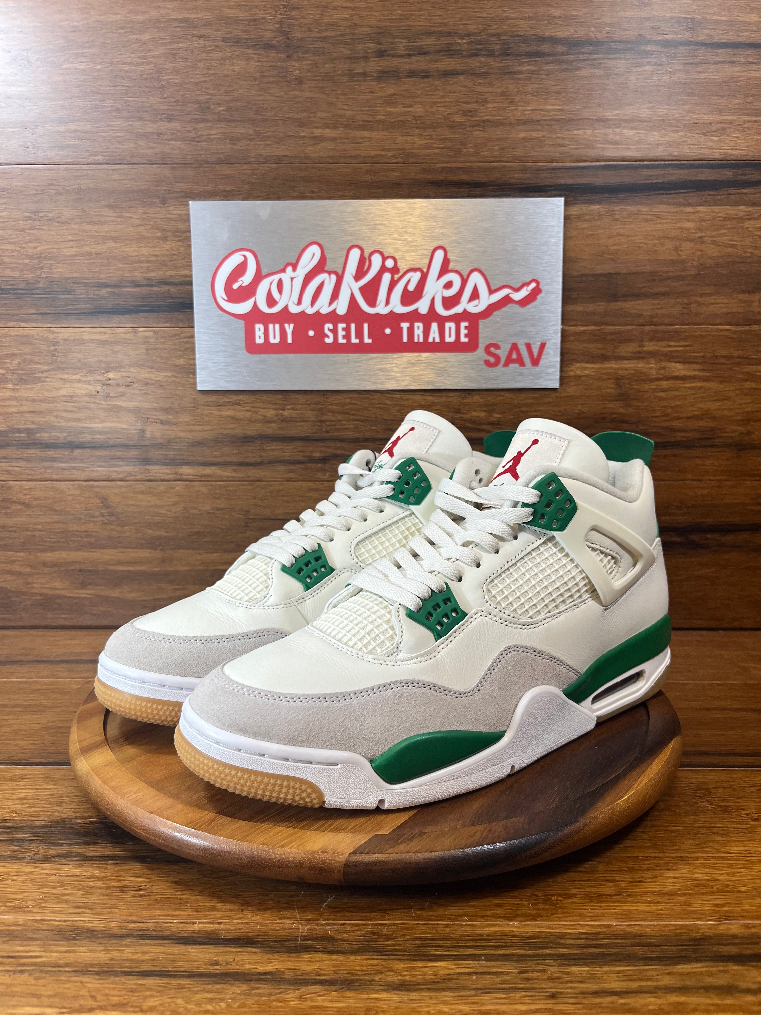 Jordan 4 Retro SB Pine Green