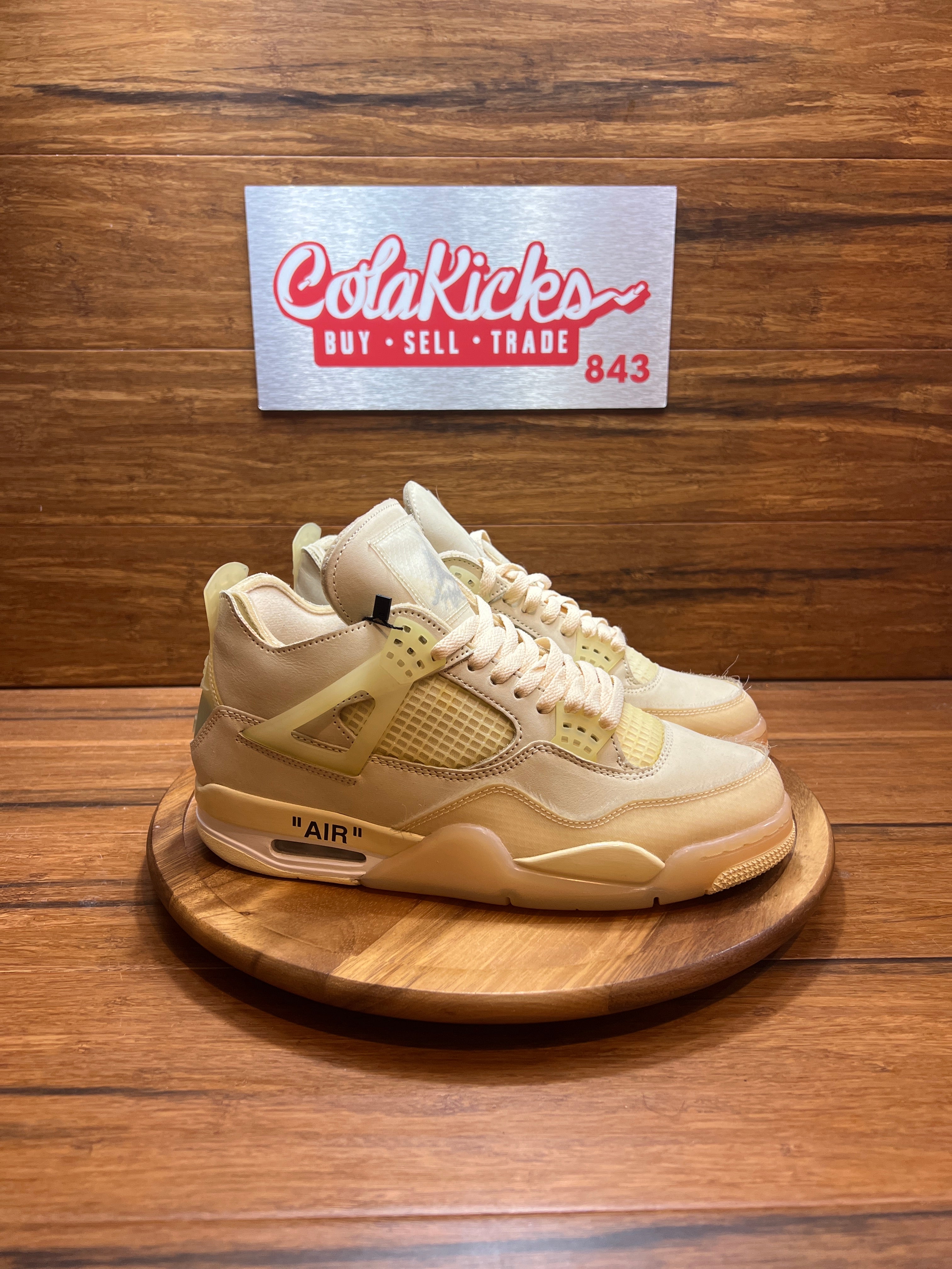 Jordan 4 Retro Off-White Sail (Women's)