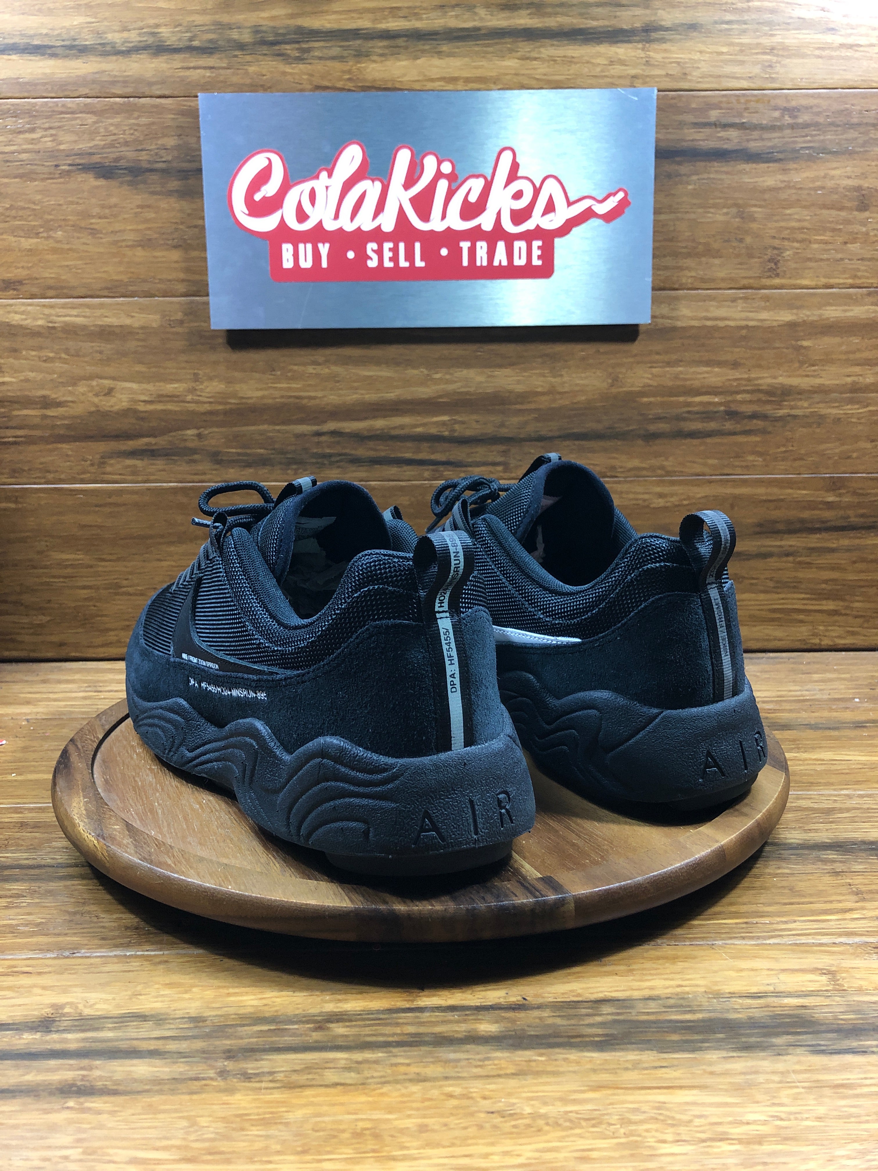 Nike Air Zoom Spiridon Fragment Design Black
