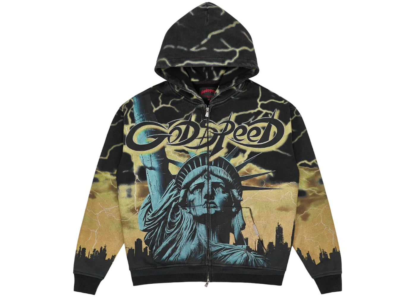 Godspeed Voltage Zip V2 Hoodie Yellow