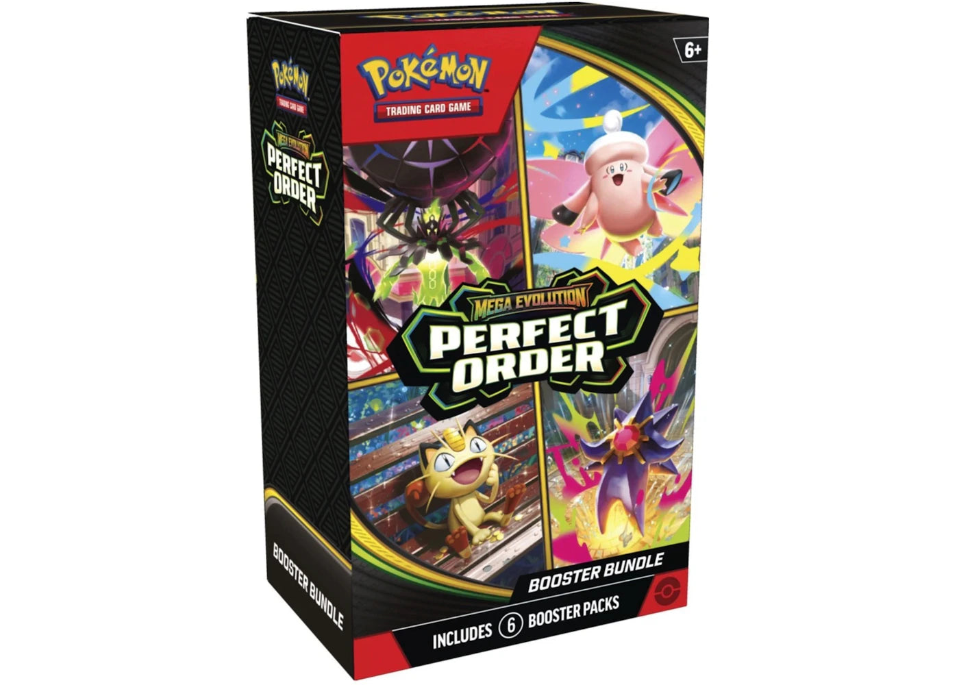 2026 Pokémon Mega Evolution Perfect Order Booster Bundle Wax Set