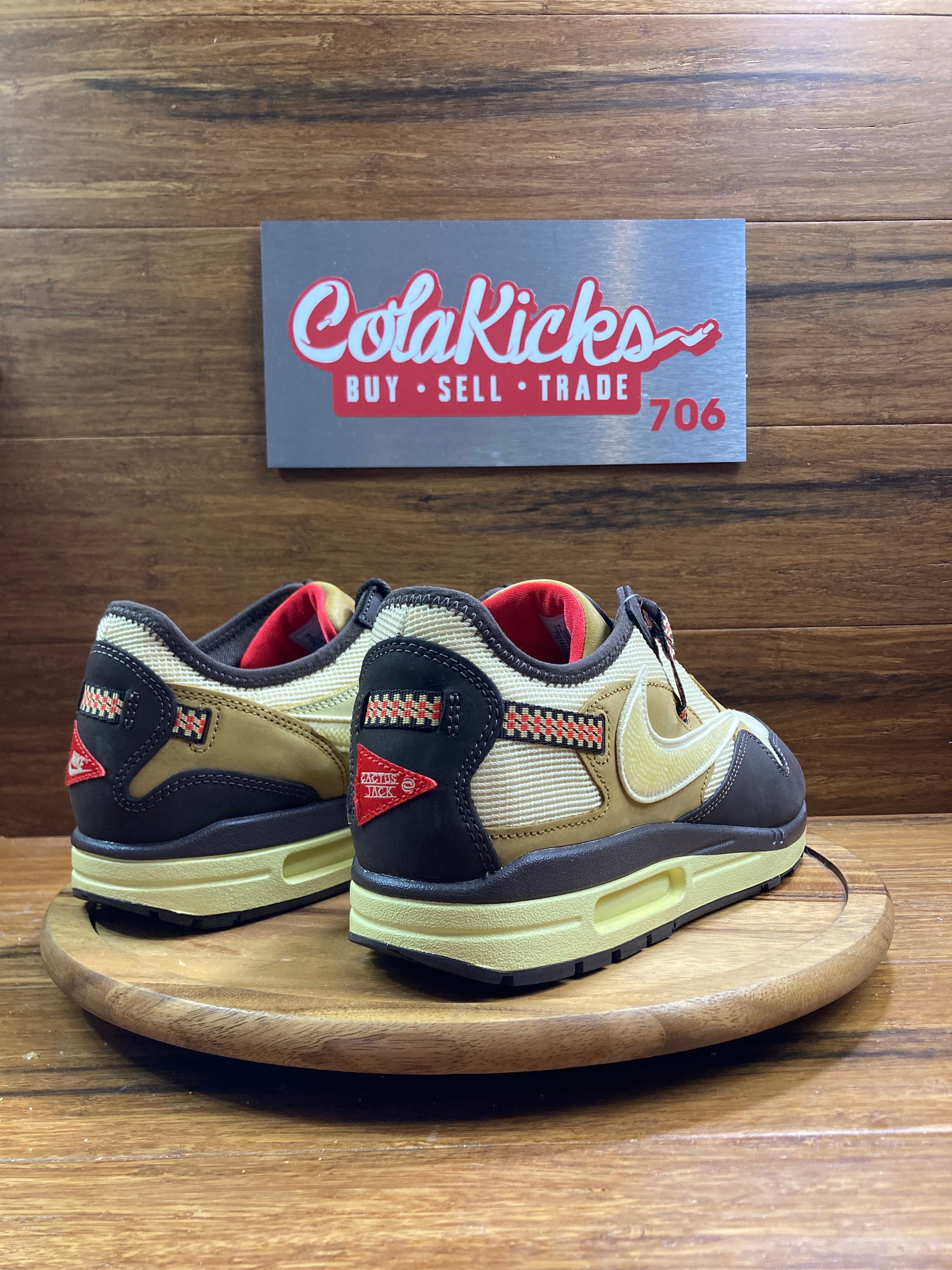 Nike Air Max 1 Travis Scott Cactus Jack Baroque Brown