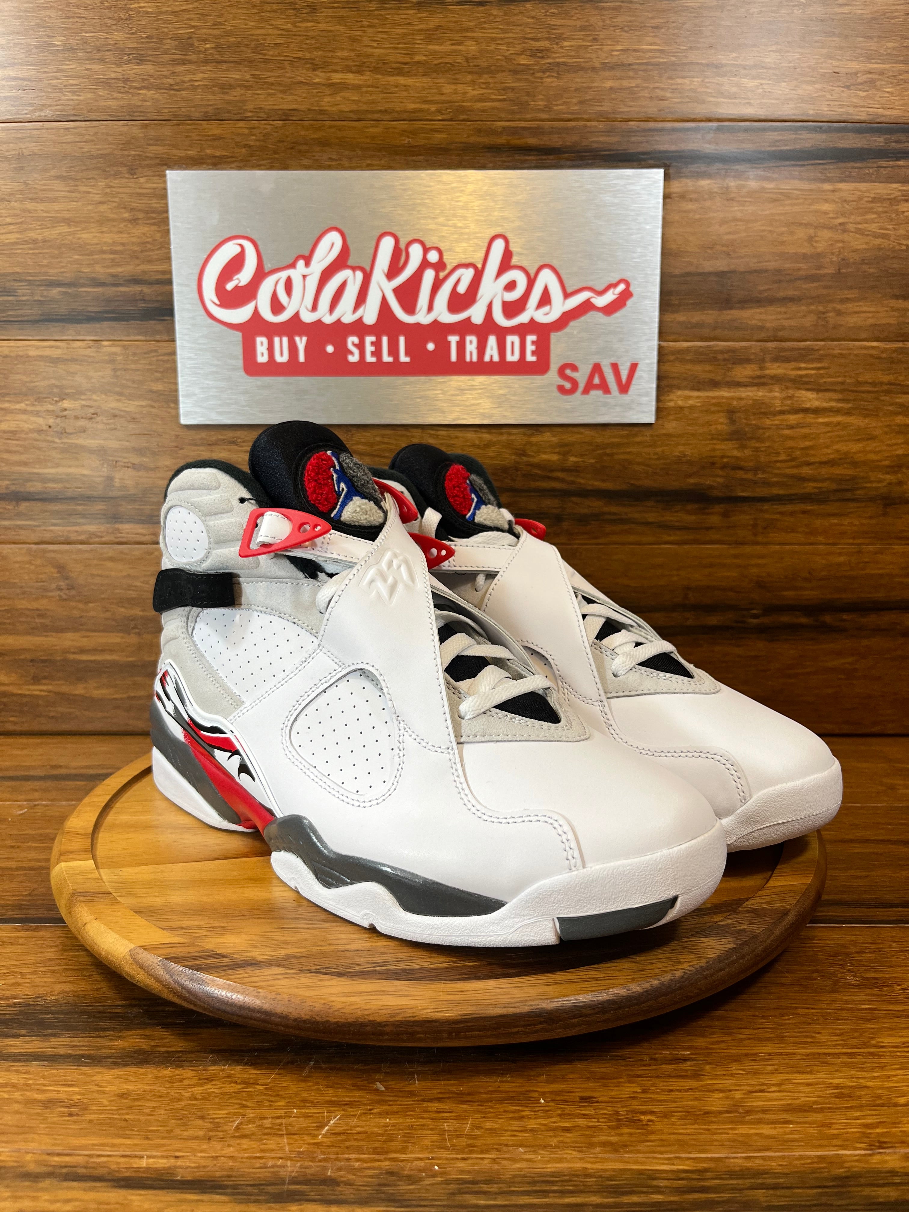 Jordan 8 Retro White True Red (2025)