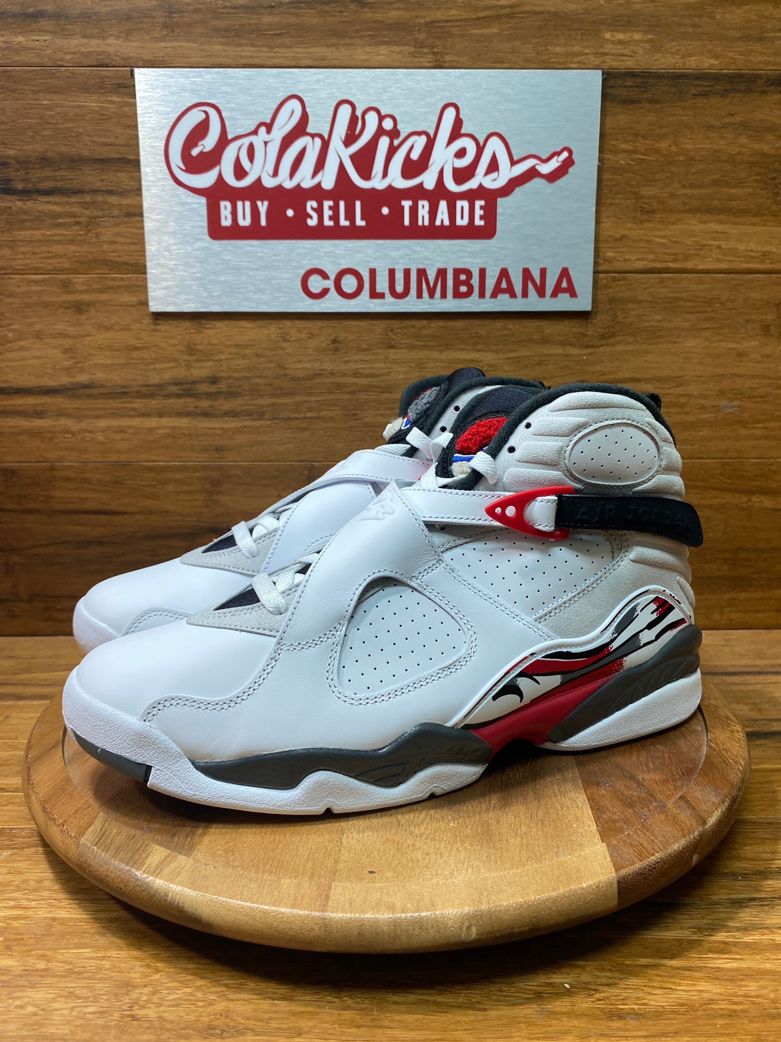 Jordan 8 Retro White True Red (2025)