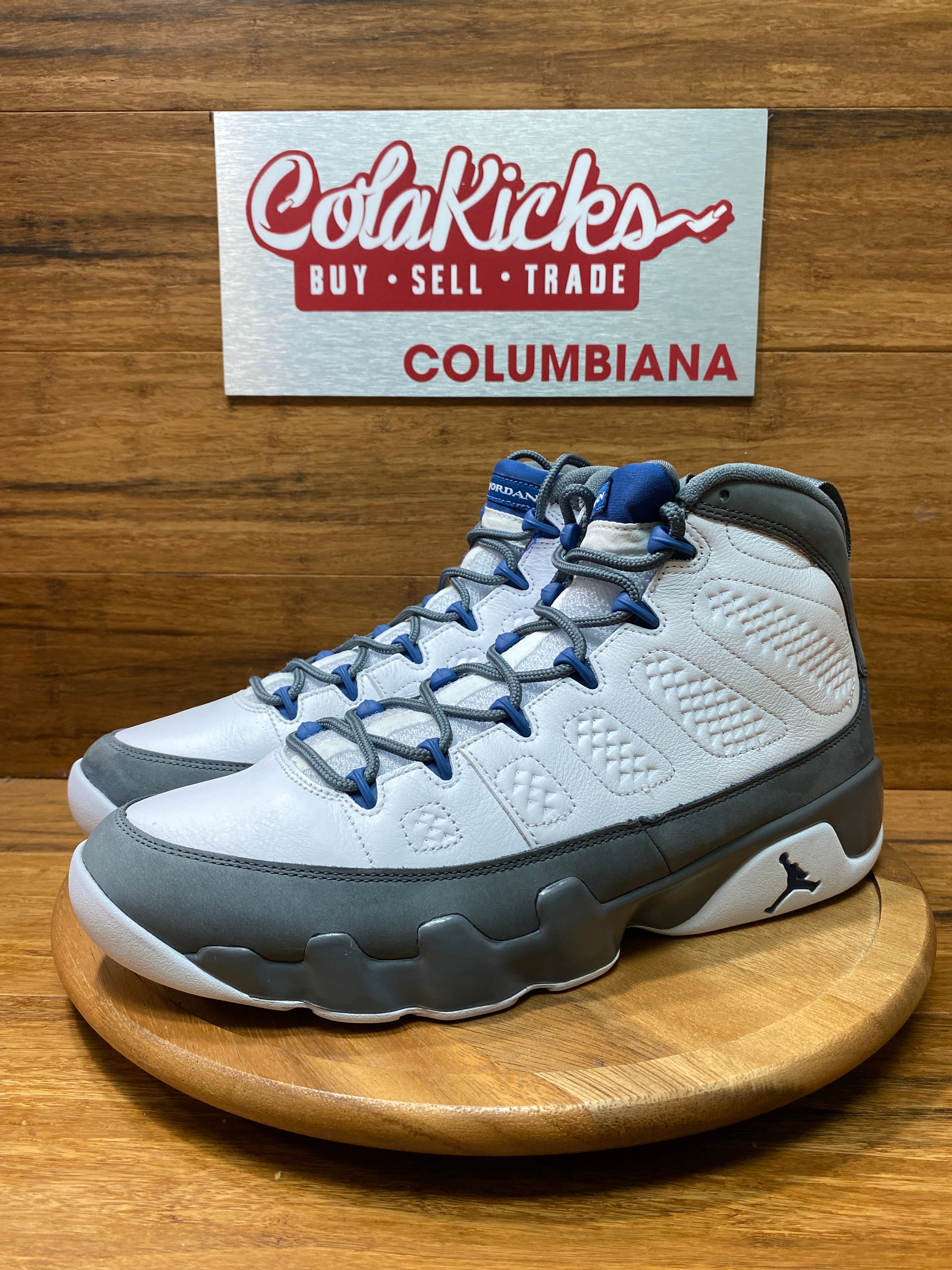 Jordan 9 Retro Flint Grey French Blue (2026)