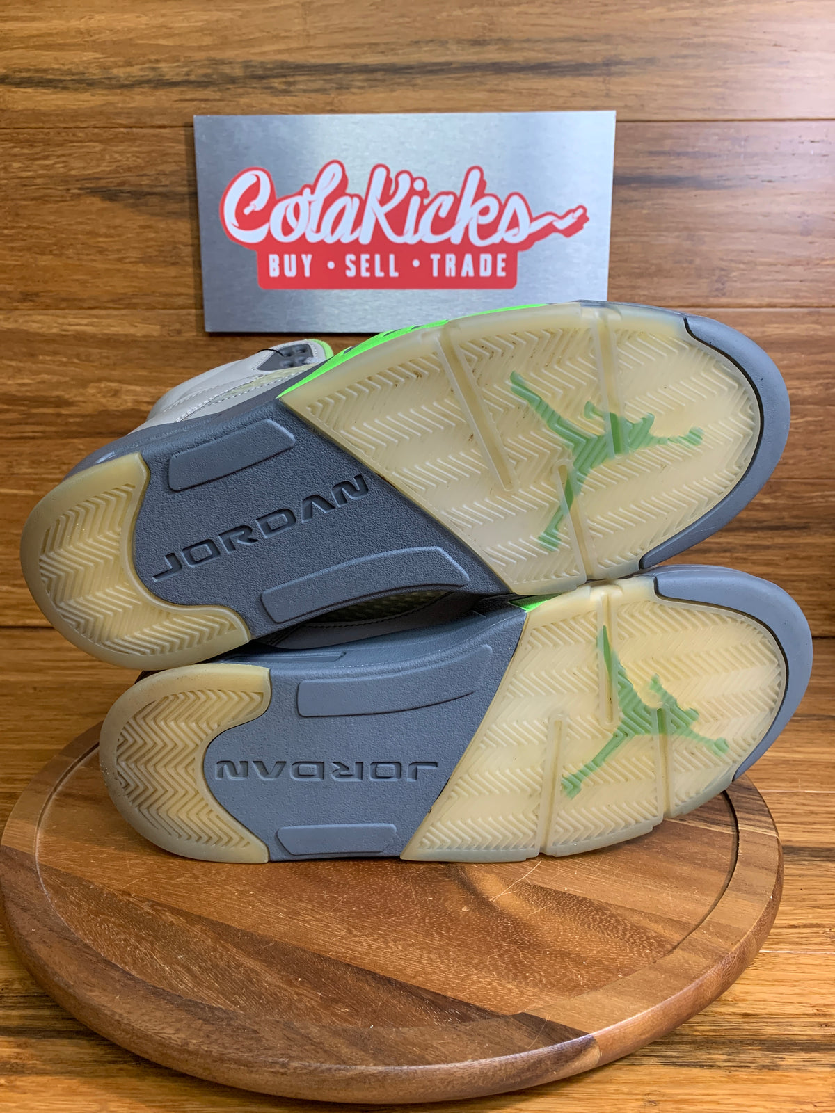 Jordan 5 Retro Green Bean