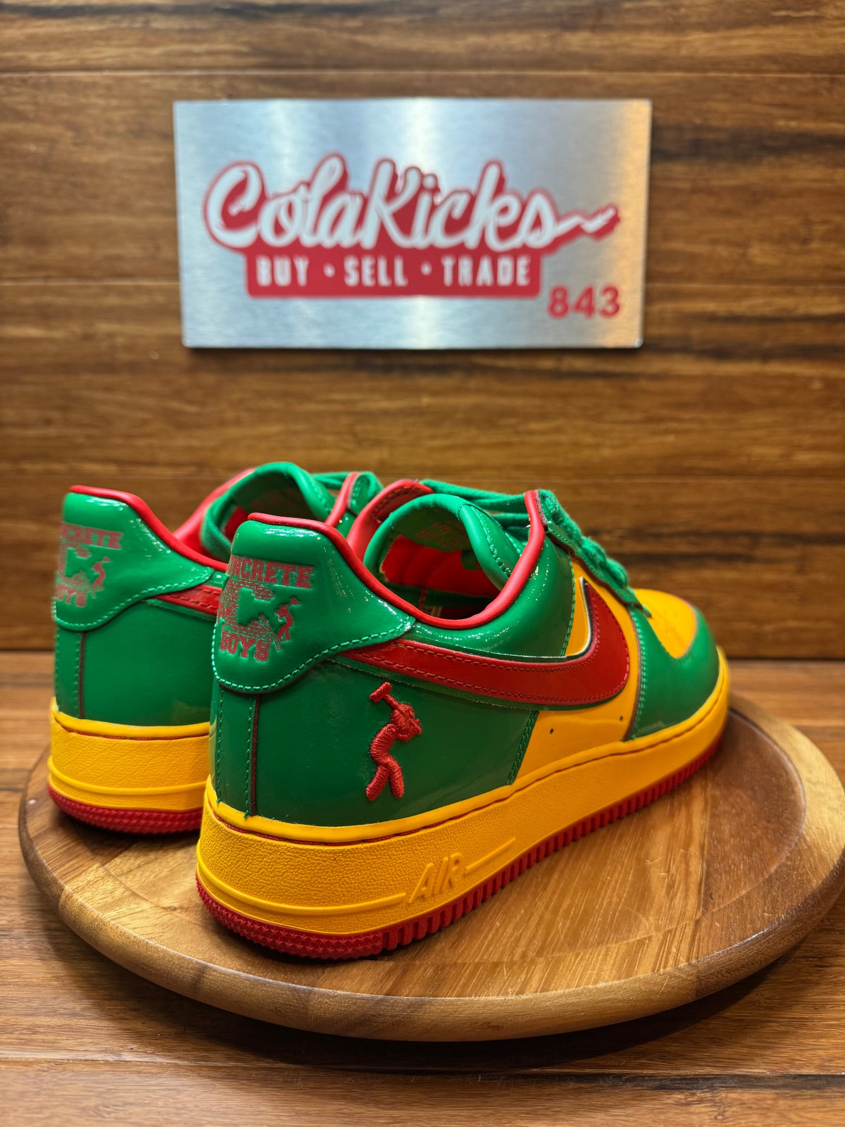 Nike Air Force 1 Low Lil Yachty Concrete Boys Lucky Green