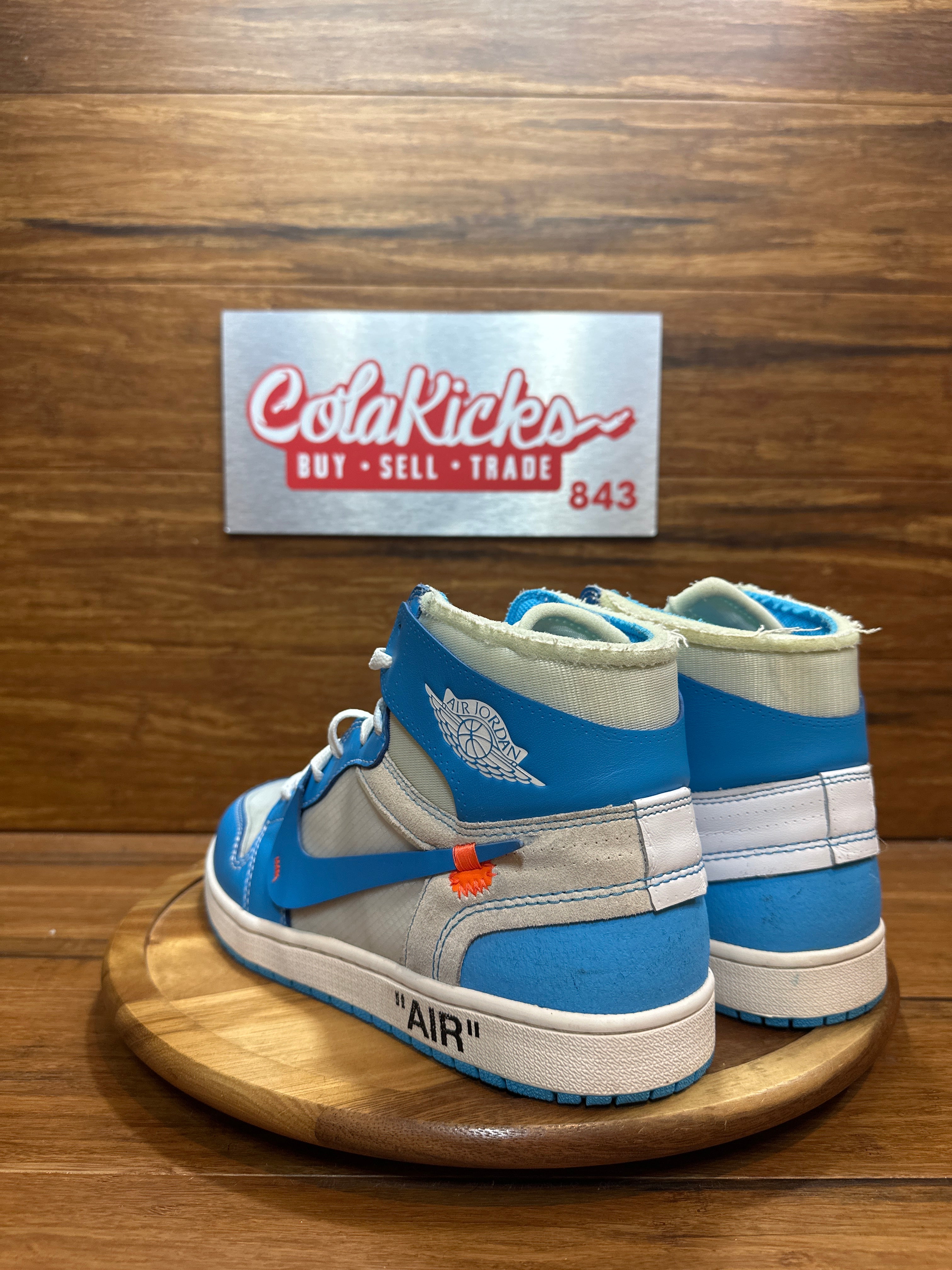 Jordan 1 Retro High Off-White University Blue