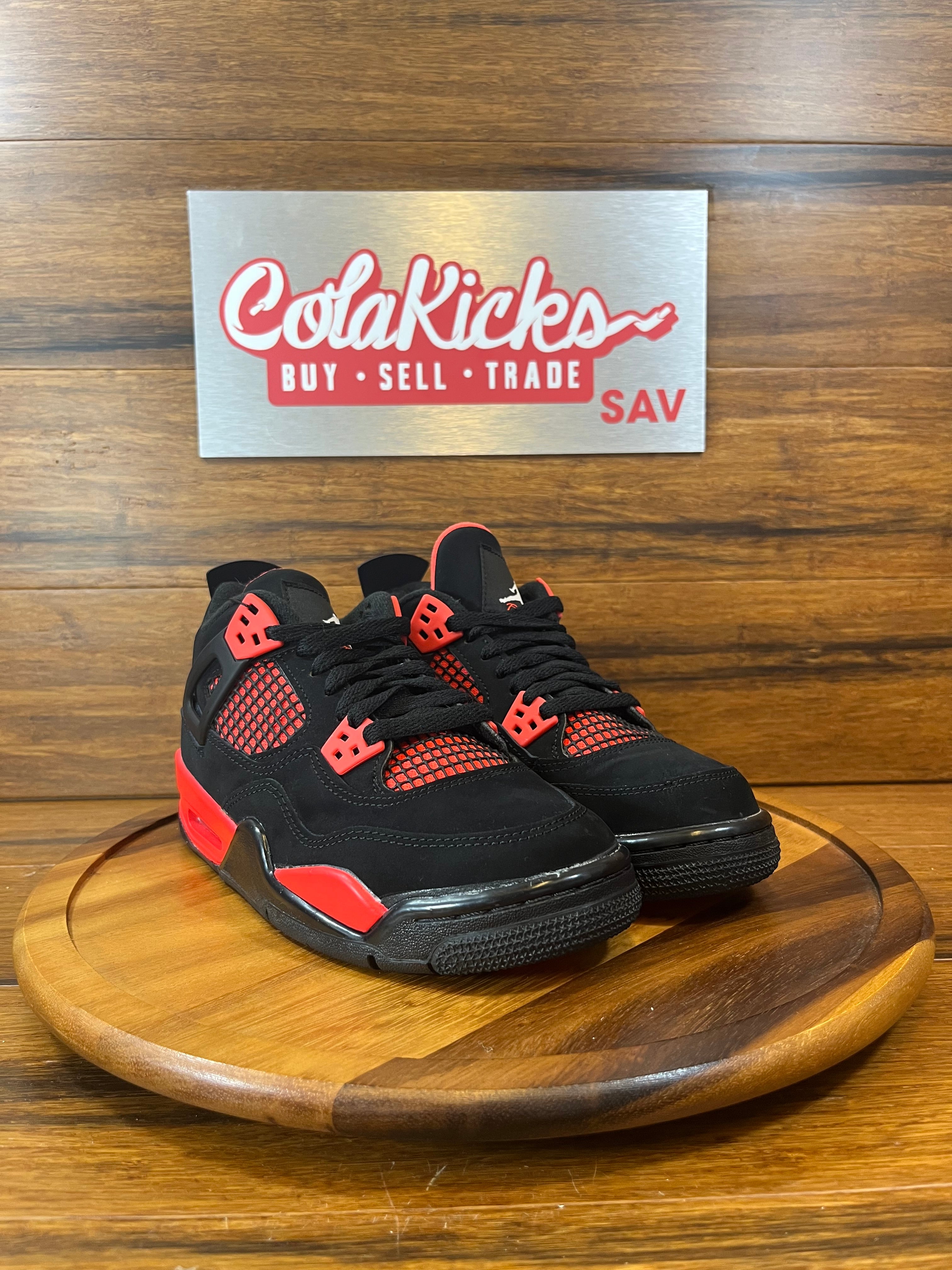 Jordan 4 Retro Red Thunder (GS)