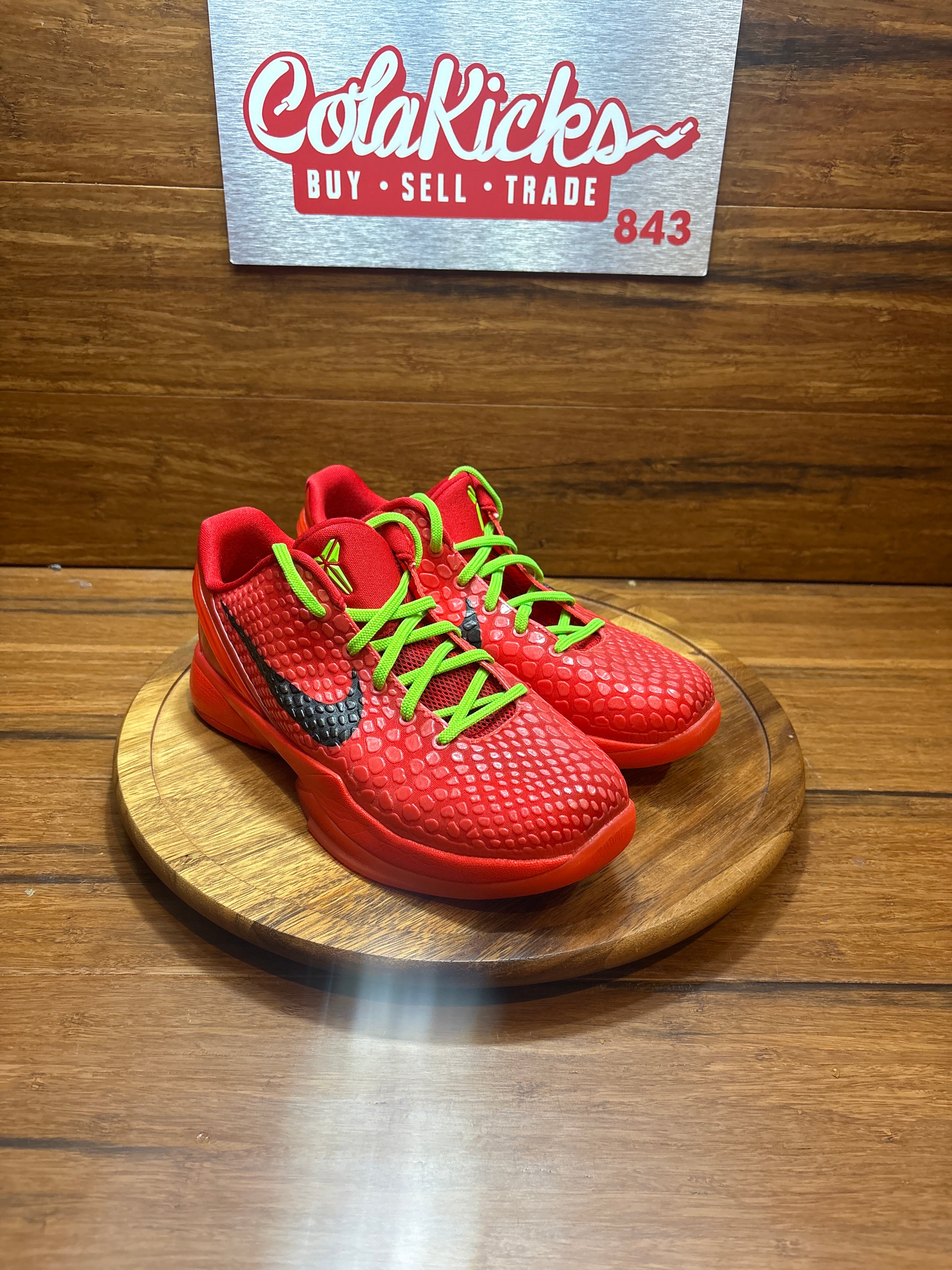 Nike Kobe 6 Protro Reverse Grinch (GS)