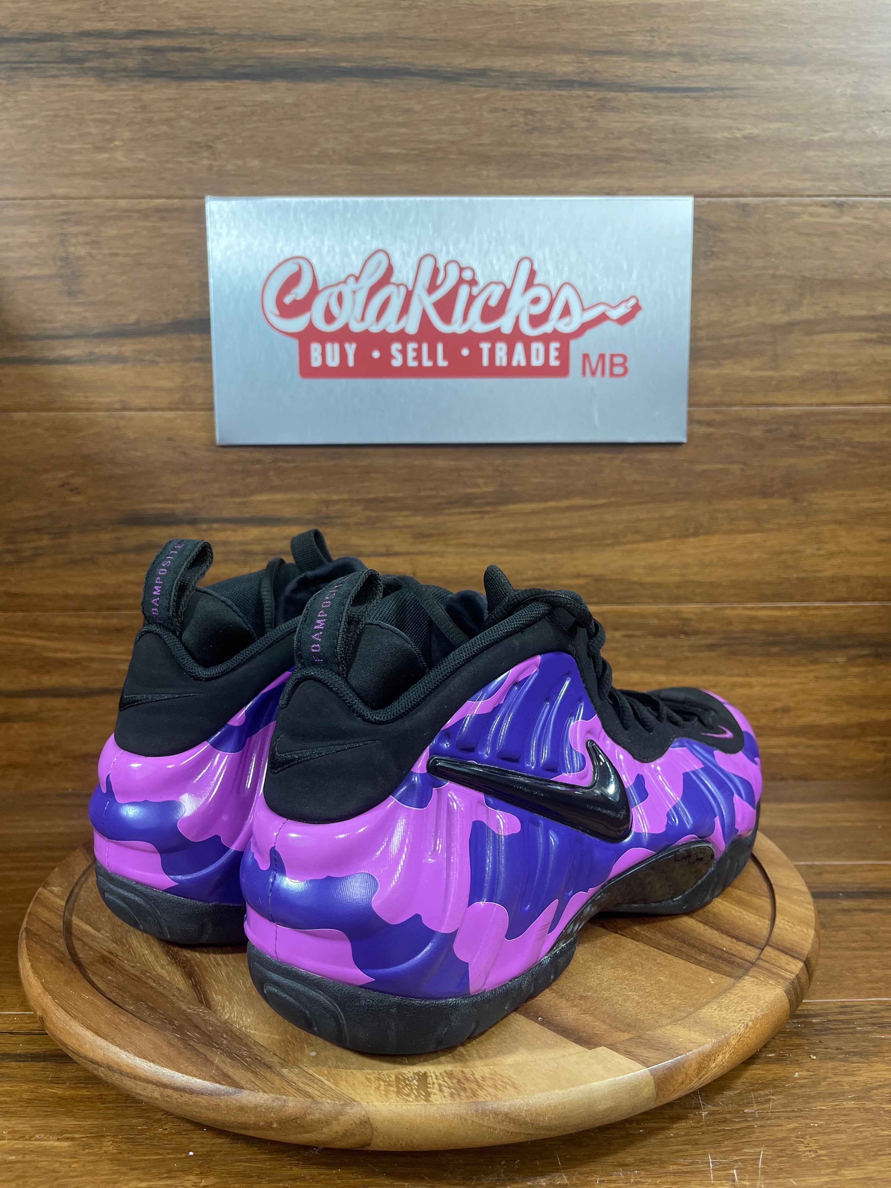 Nike Air Foamposite Pro Purple Camo