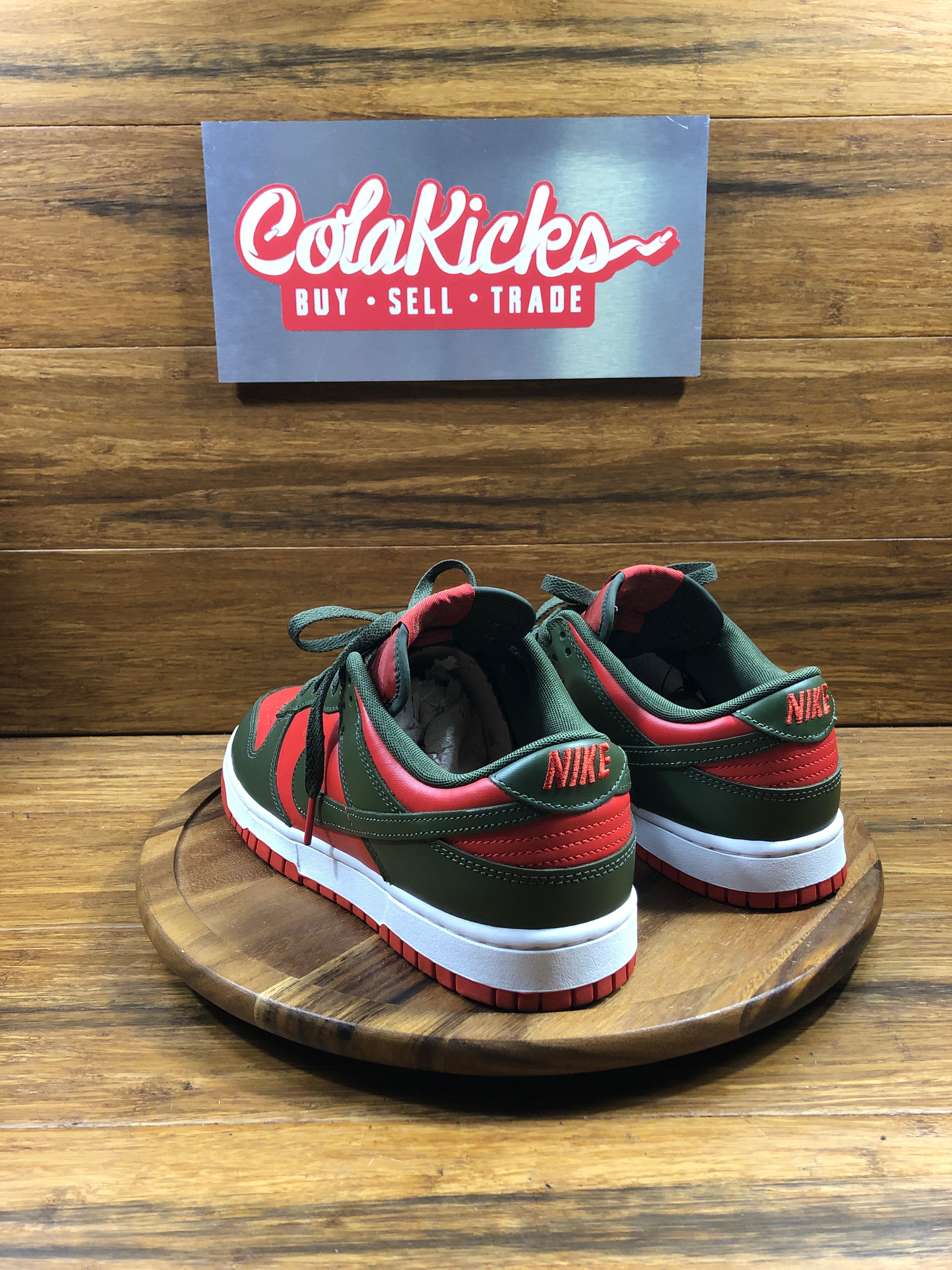Nike Dunk Low Mystic Red Cargo Khaki
