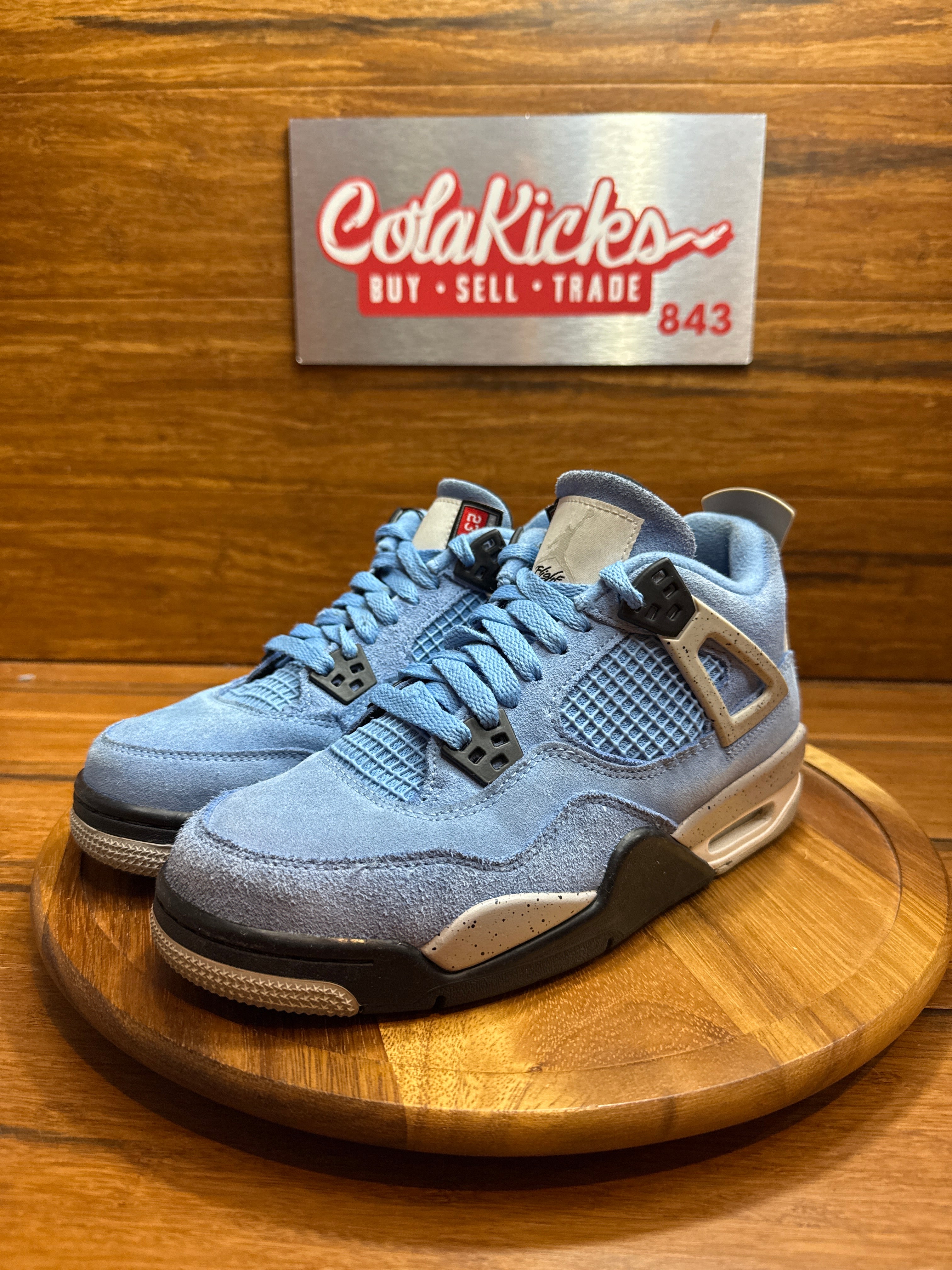 Jordan 4 Retro University Blue (GS)