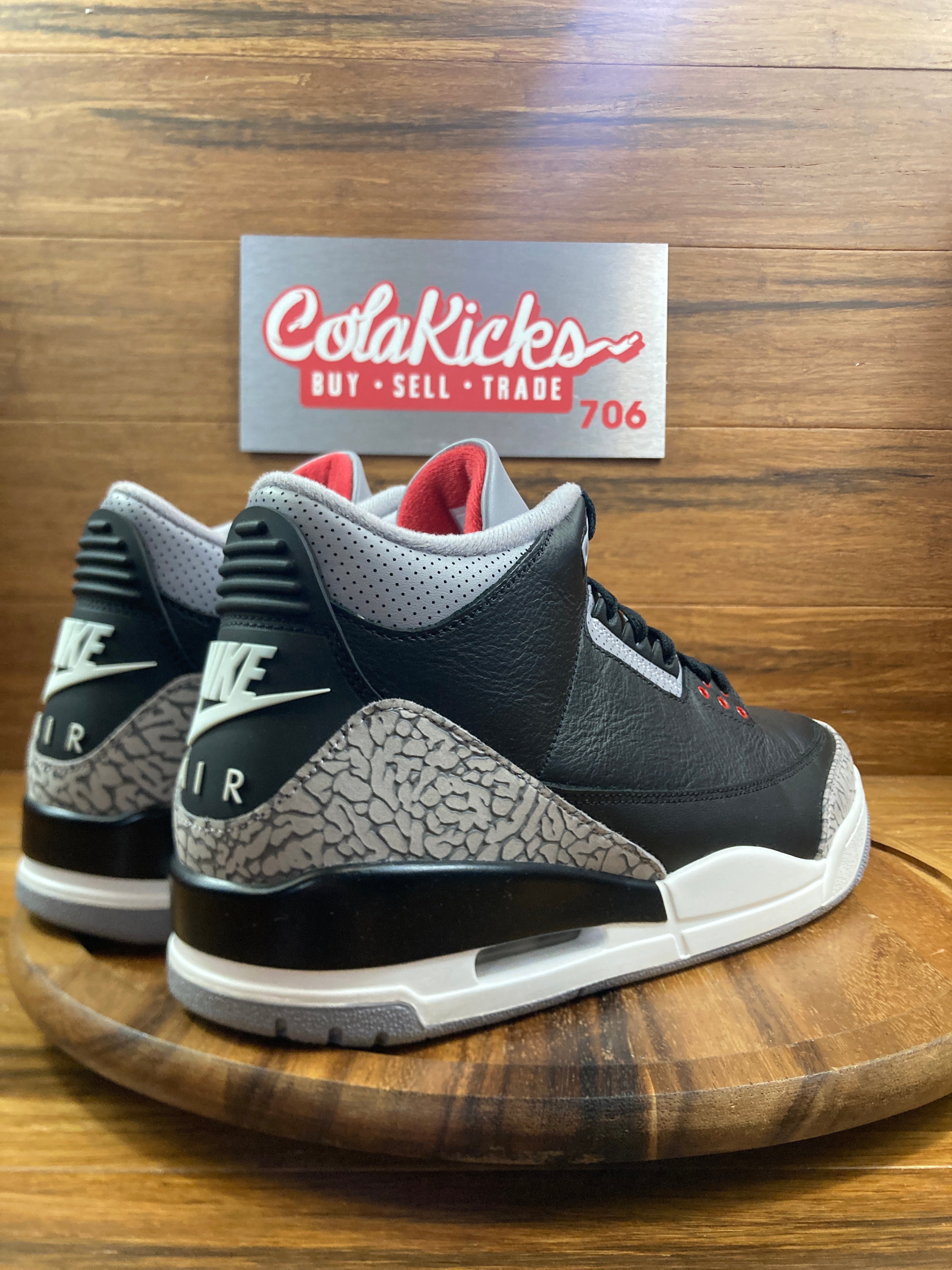 Jordan 3 Retro OG Black Cement (2024)