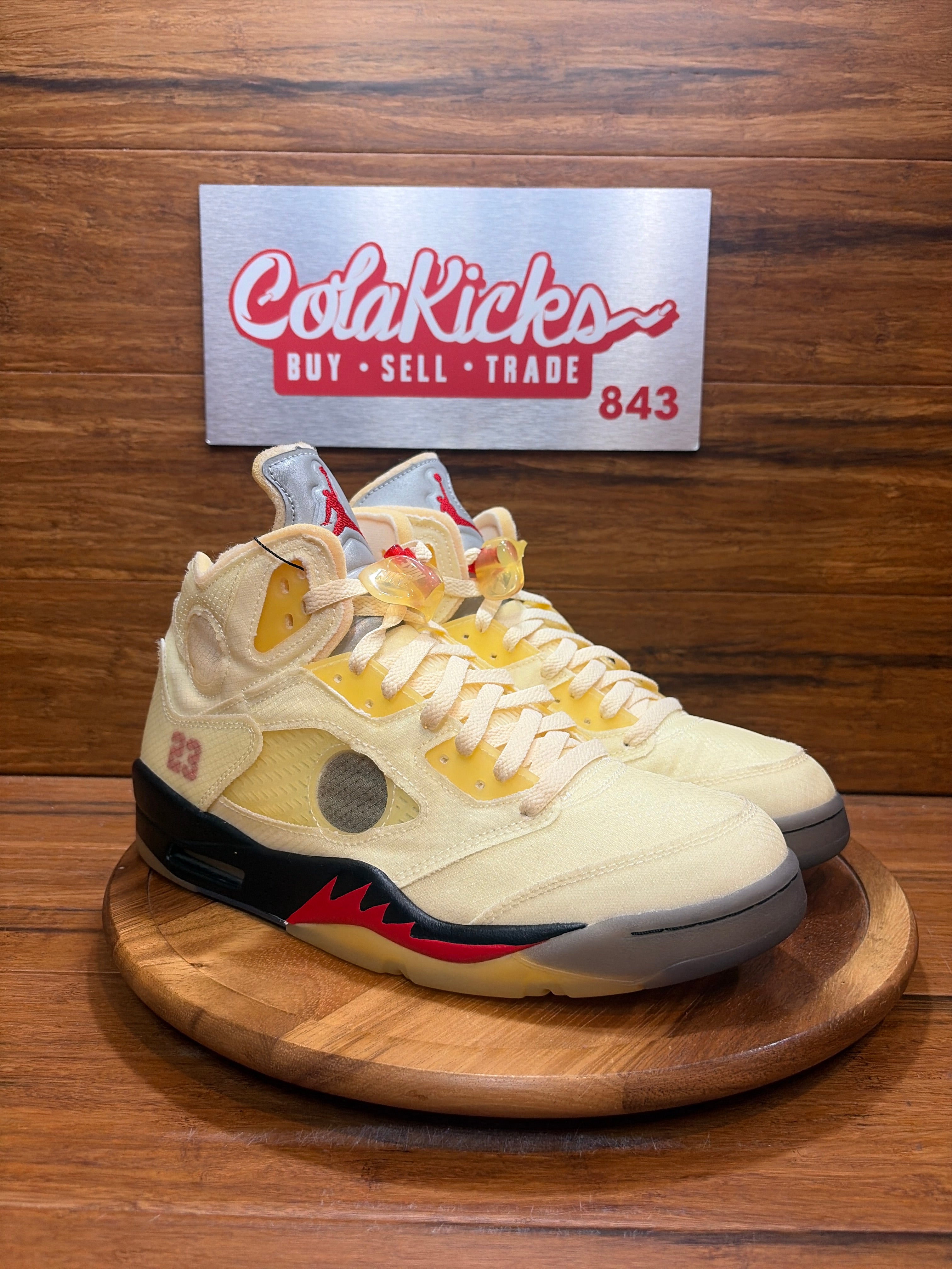 Jordan 5 Retro Off-White Sail