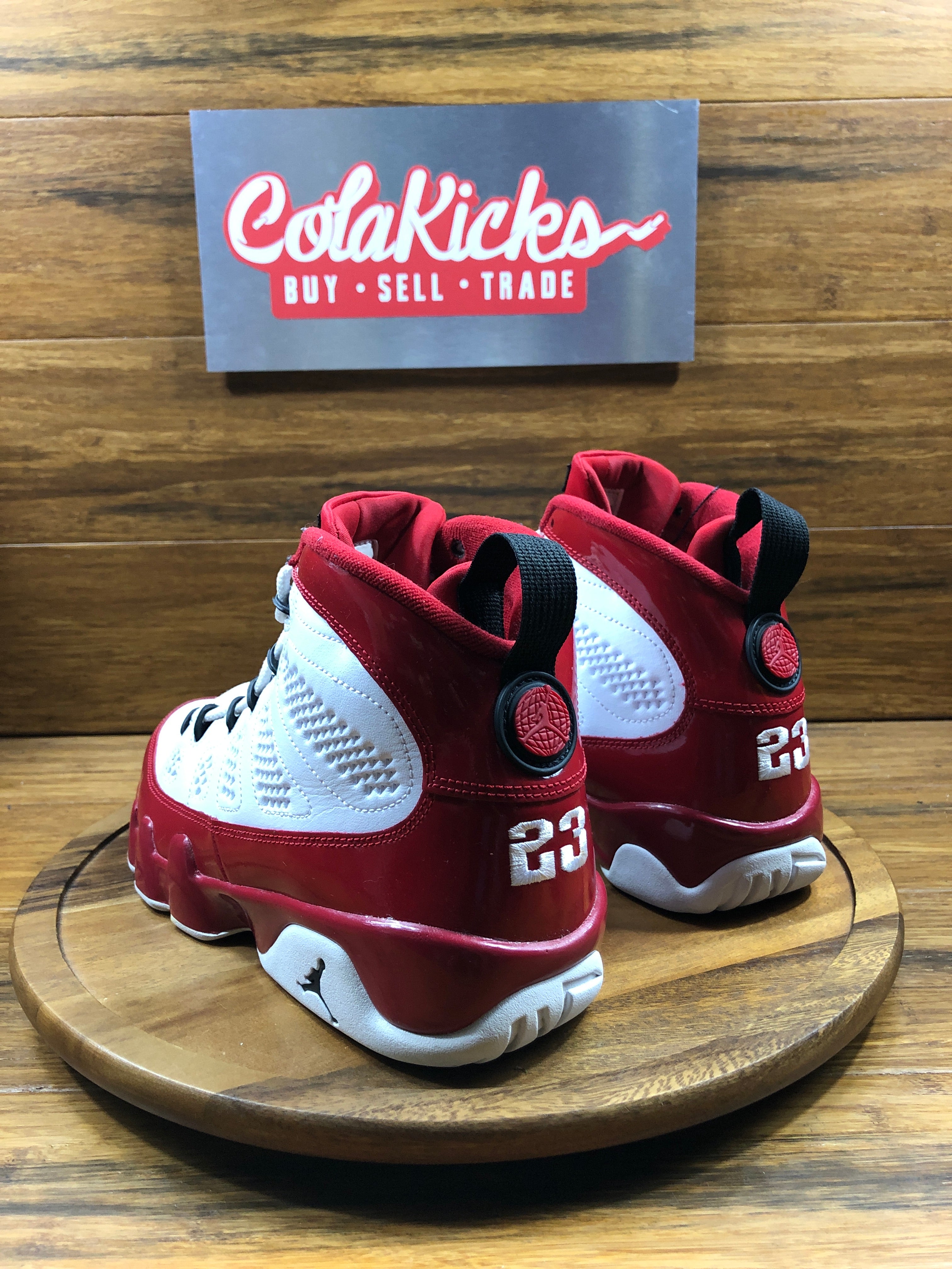 Jordan 9 Retro White Gym Red